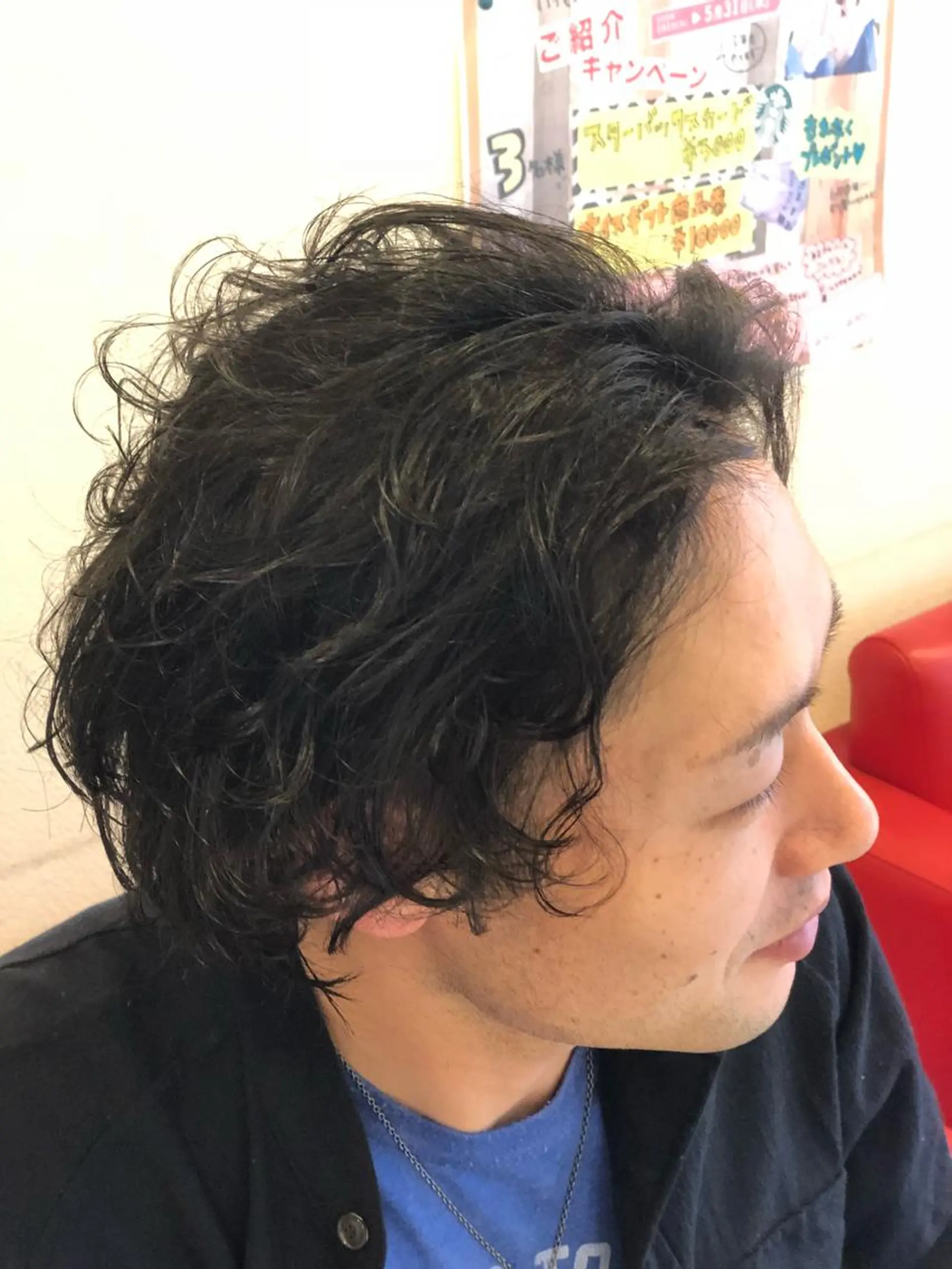 ショート パーマ メンズ カット ヘッドスパ mai /Lita中央橋のヘアスタイル