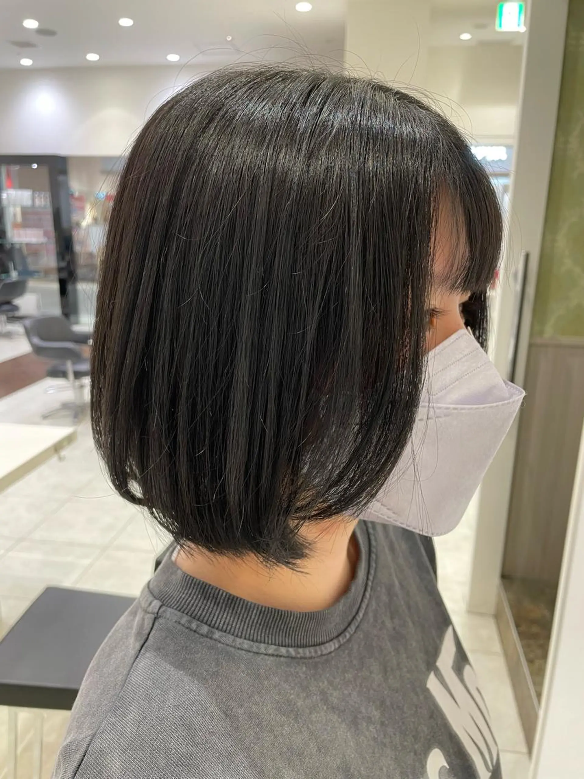 ミディアム カラー GOAT_茅ヶ崎 キシ サクラのヘアスタイル