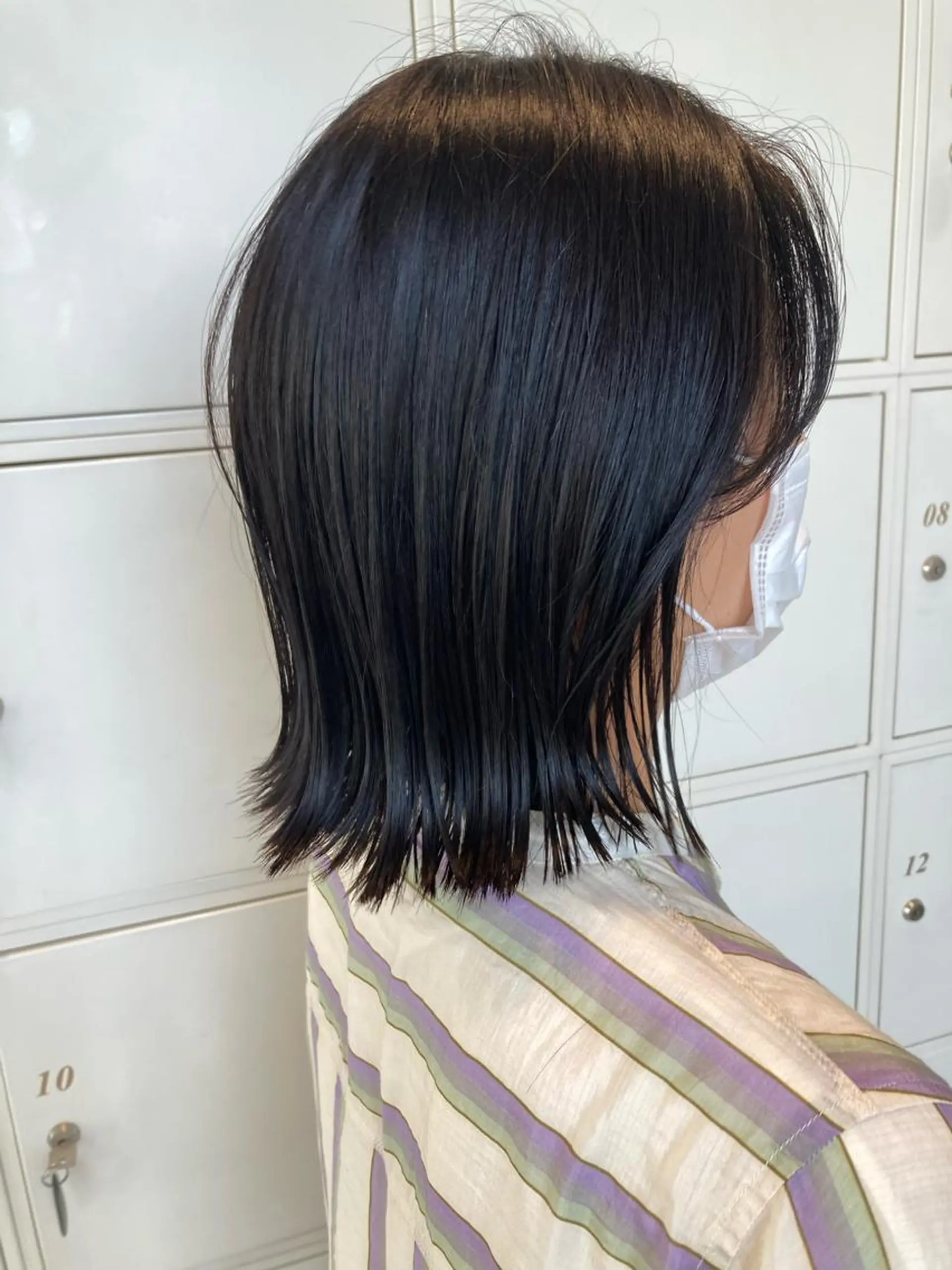 ショート カラー 切りっぱなしボブ ボブ 山田 ひかりのヘアスタイル