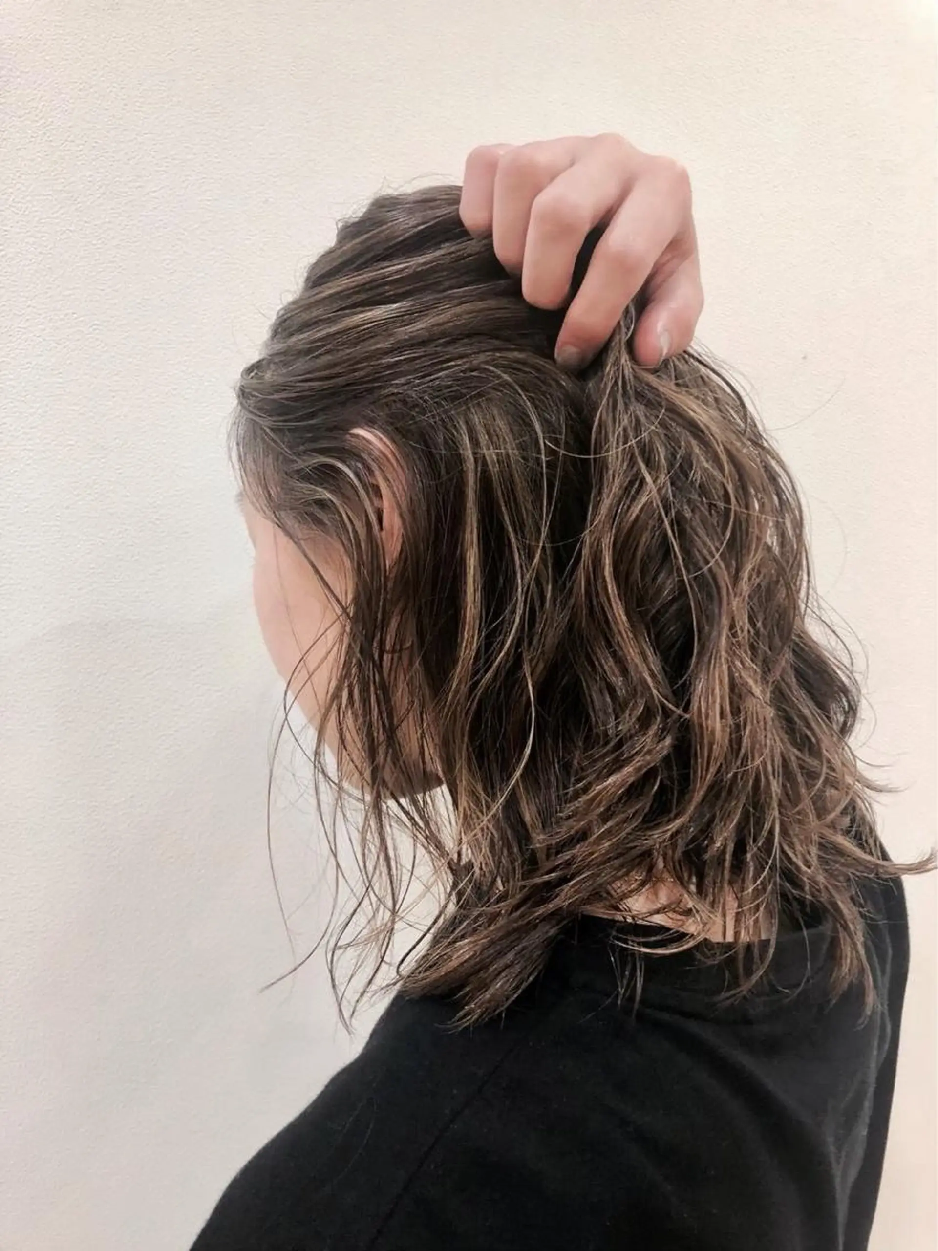 セミロング カラー トータルビューティー K:R鶴川のヘアスタイル