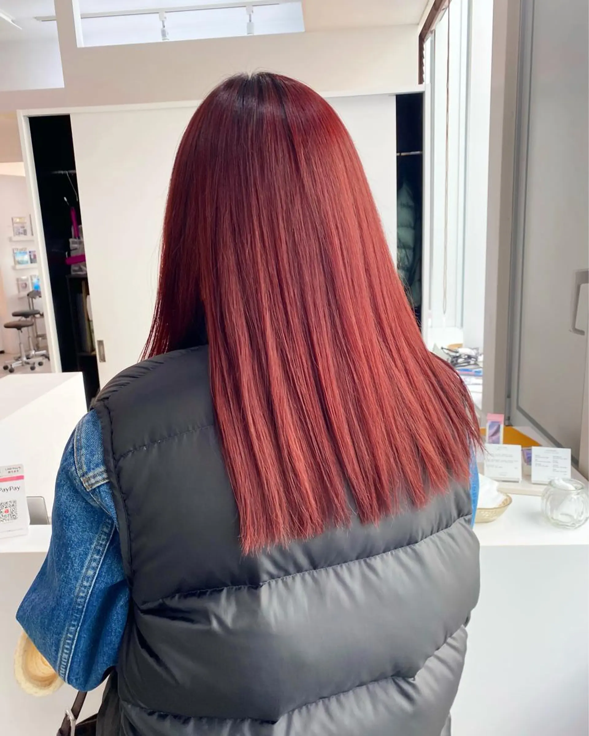 ロング ヘアカラー トリートメント akina＊ブリーチ ♡トレンドヘアのヘアスタイル