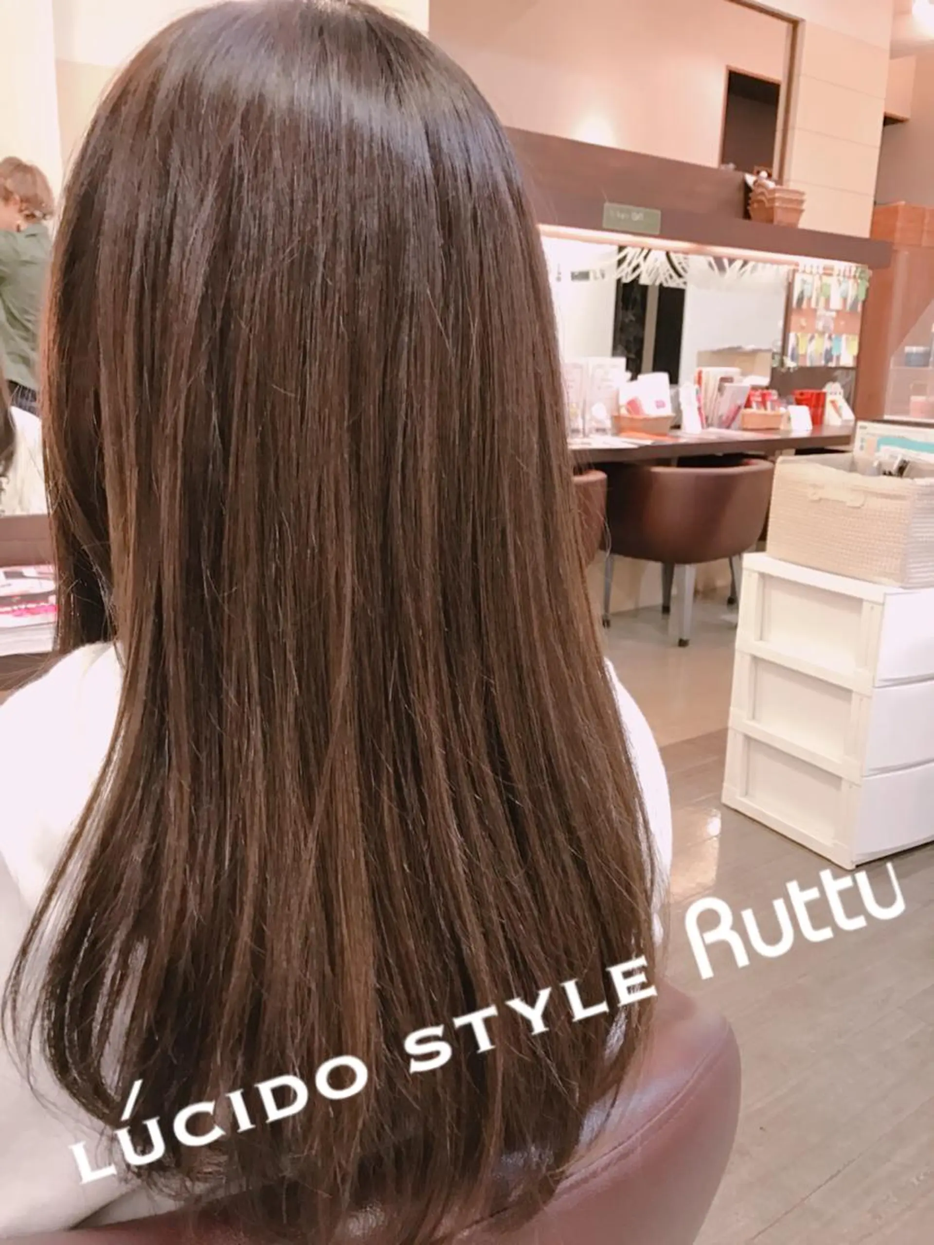 ロング カラー アザマ　ヤスカツ _rosso 川口のヘアスタイル