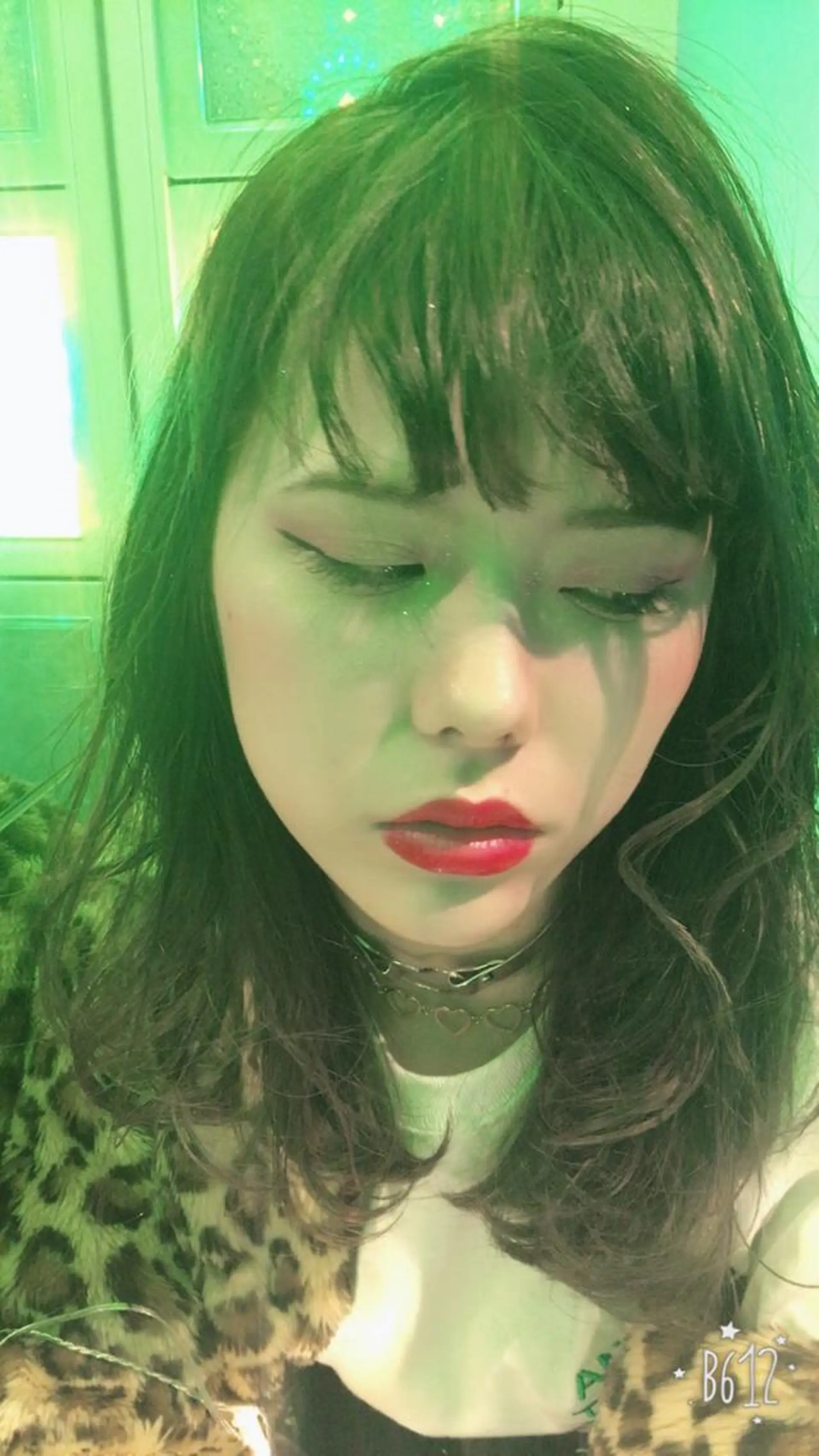 ロング パーマ ウルフカット／吉村 桃子のヘアスタイル