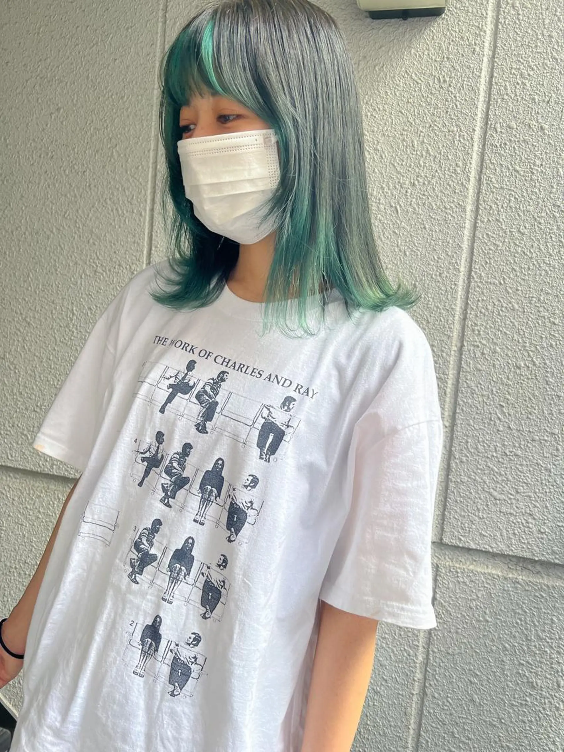 セミロング カラー ヘアカラー カラーパティシエ facce🌼ikoのヘアスタイル