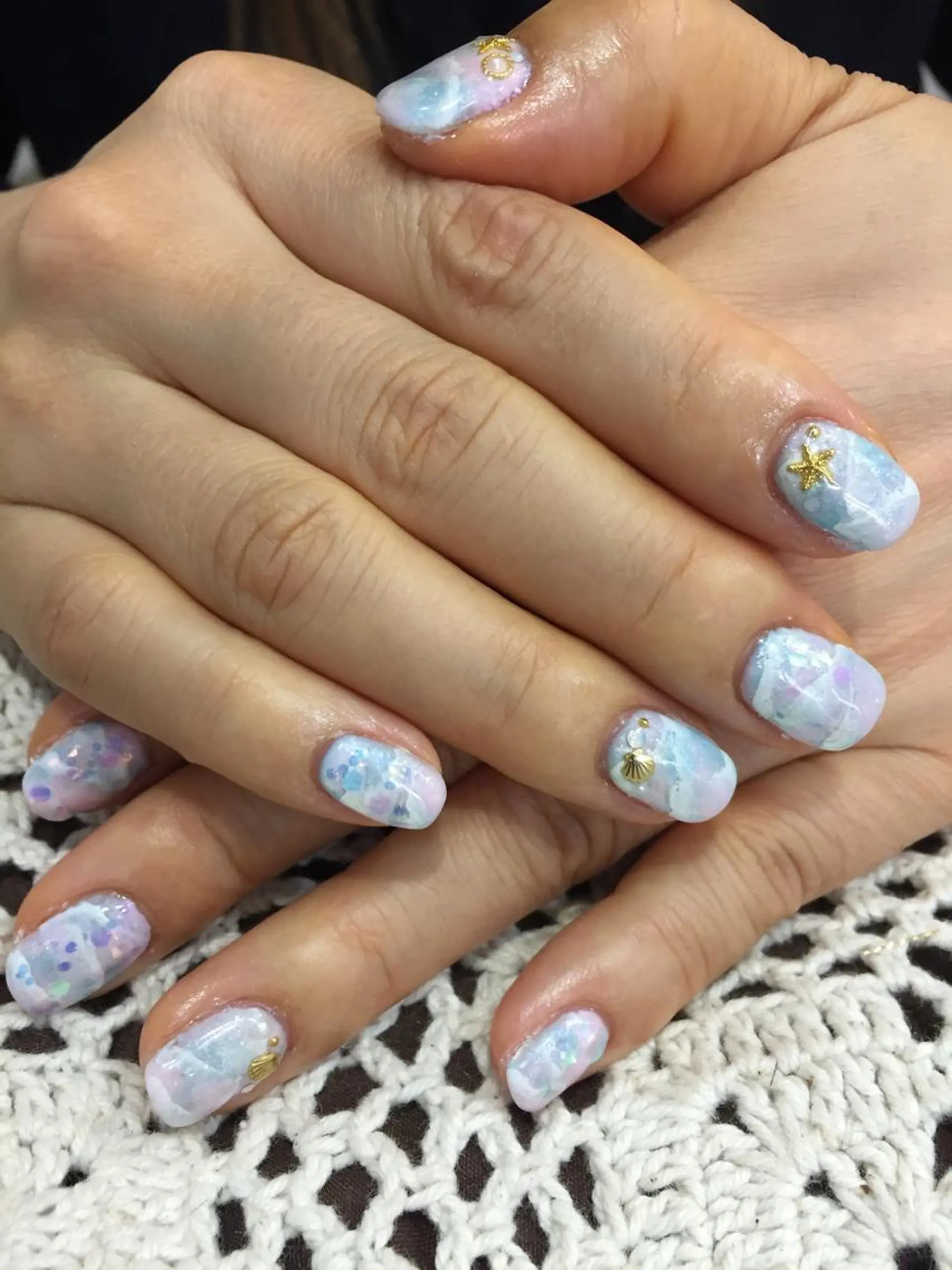 ネイル ハンドネイル ハンドケア LAZO所属・あおやぎ ゆきこのネイルデザイン