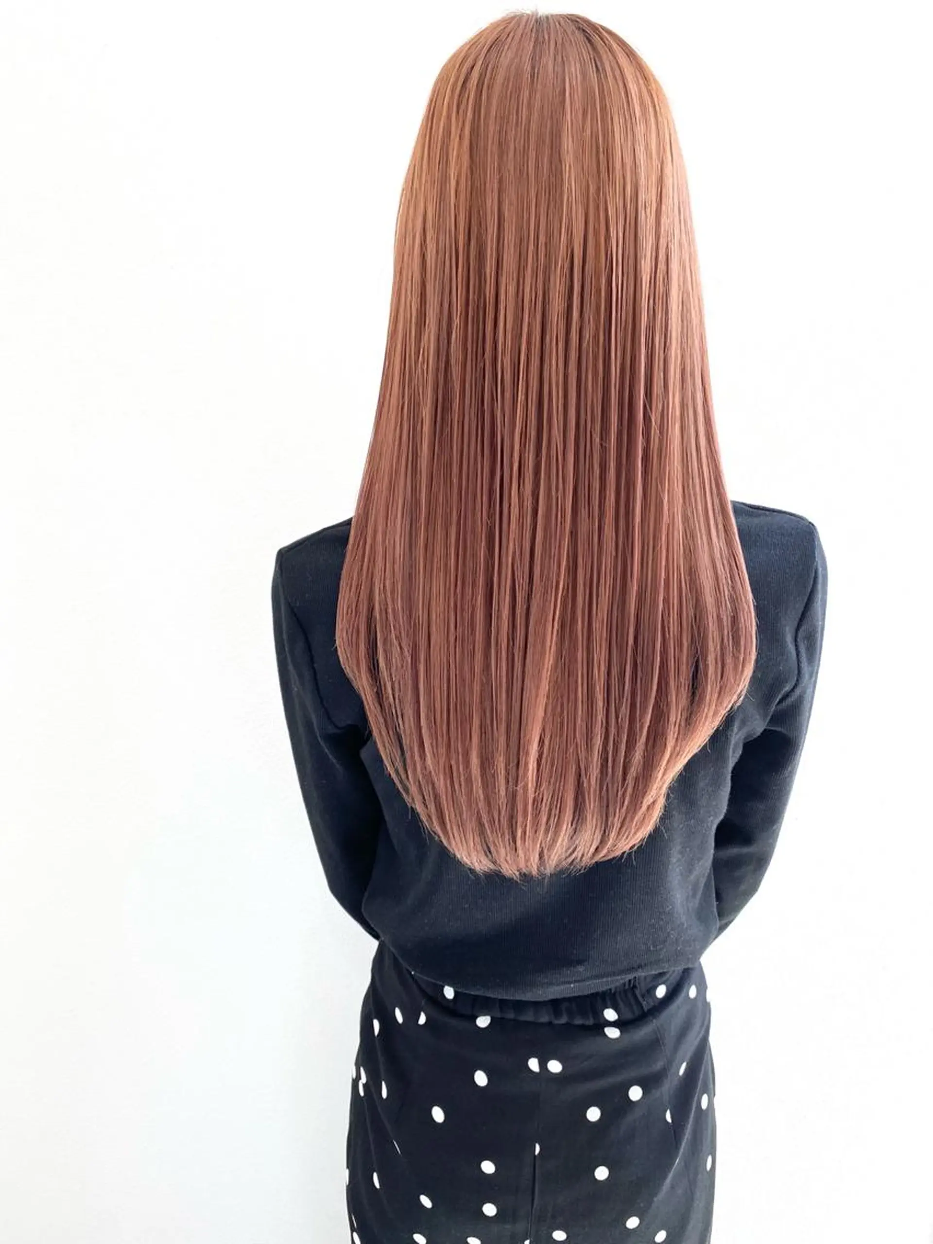 ロング カット ヘアカラー トリートメント MYRTLE TSUNODAのヘアスタイル