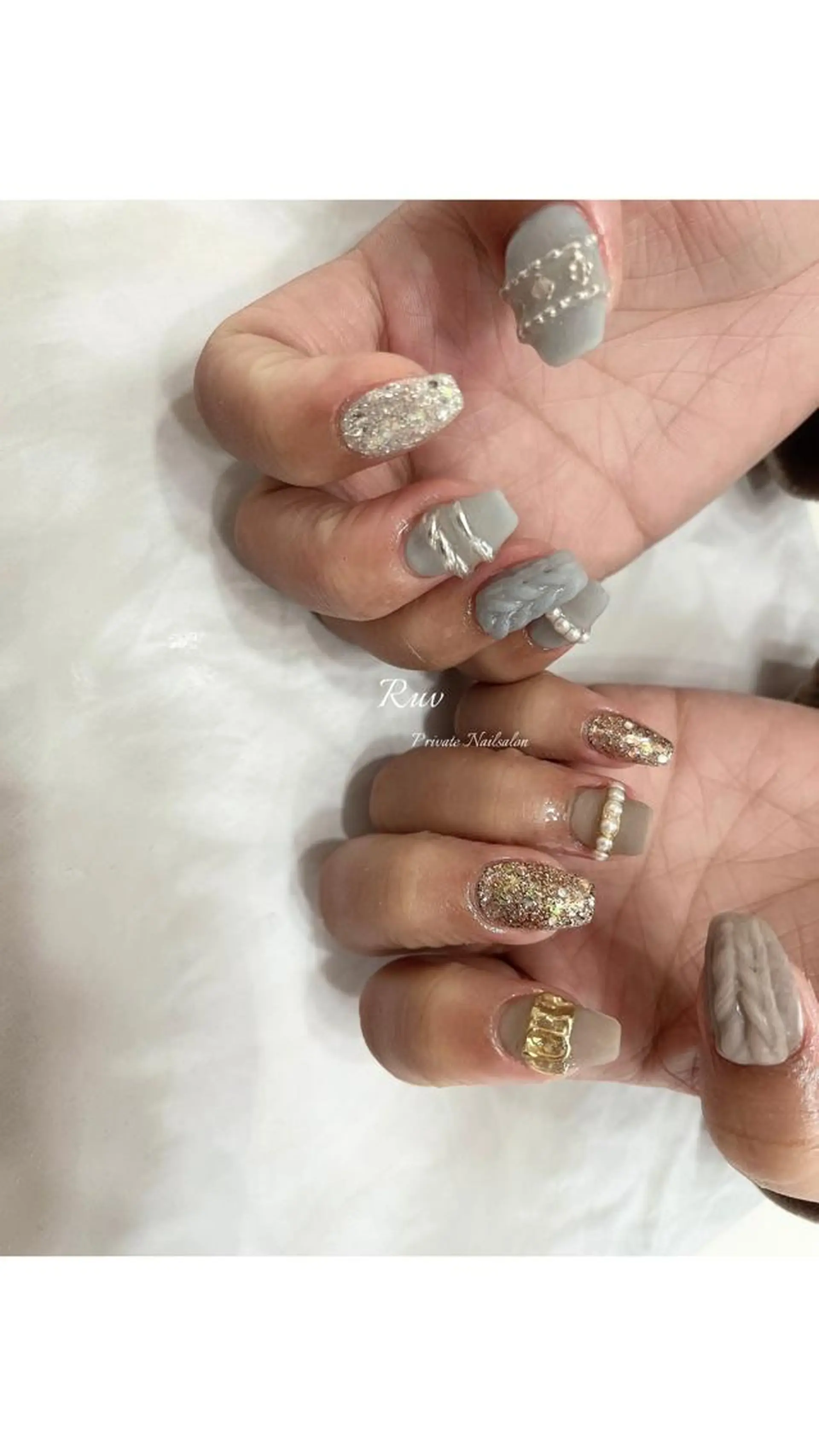 ネイル ハンドネイル プライベート ネイルサロン　ルヴのネイルデザイン