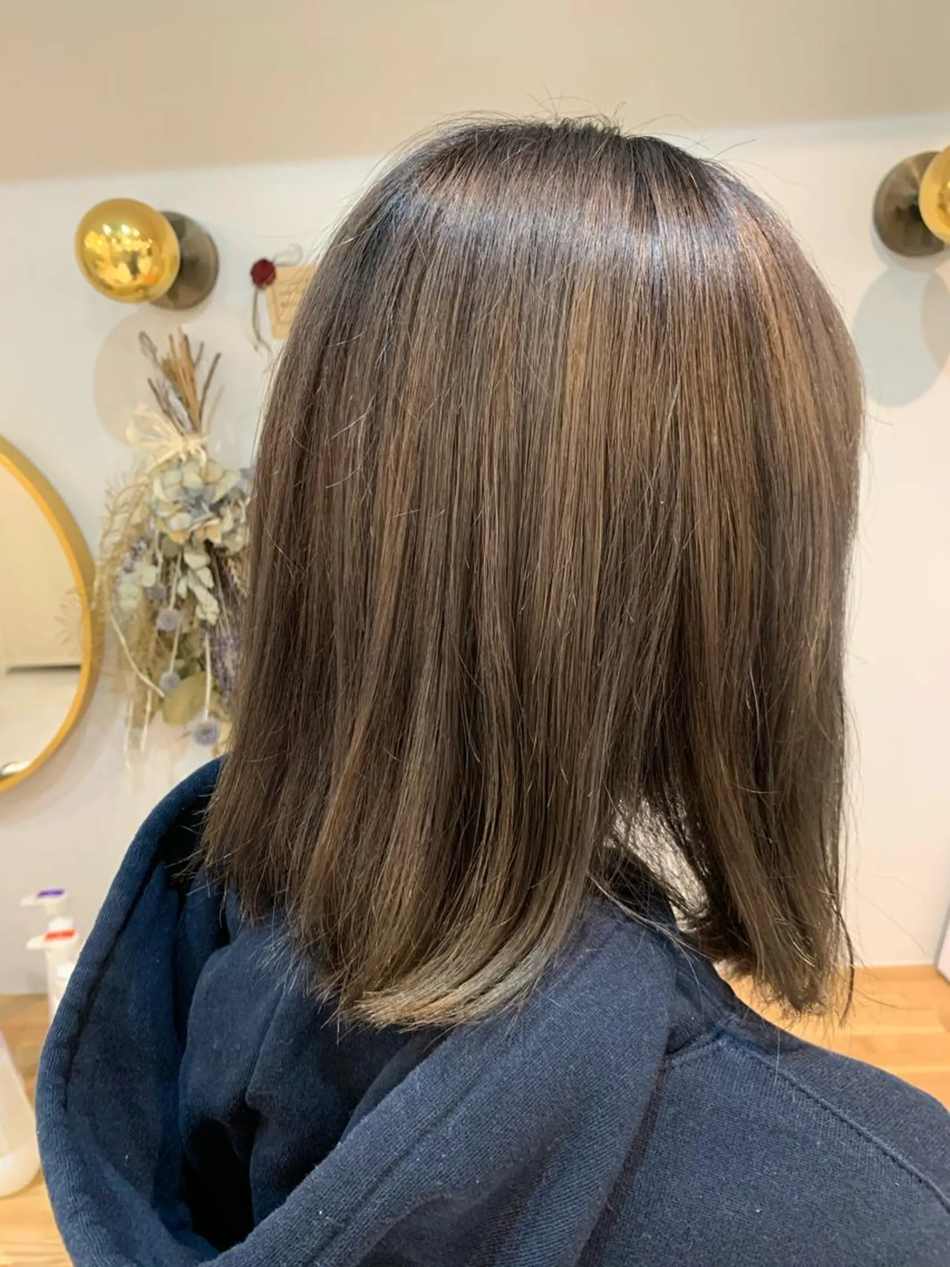 ショート カラー ぱつボブ/ ショート/YUKIのヘアスタイル