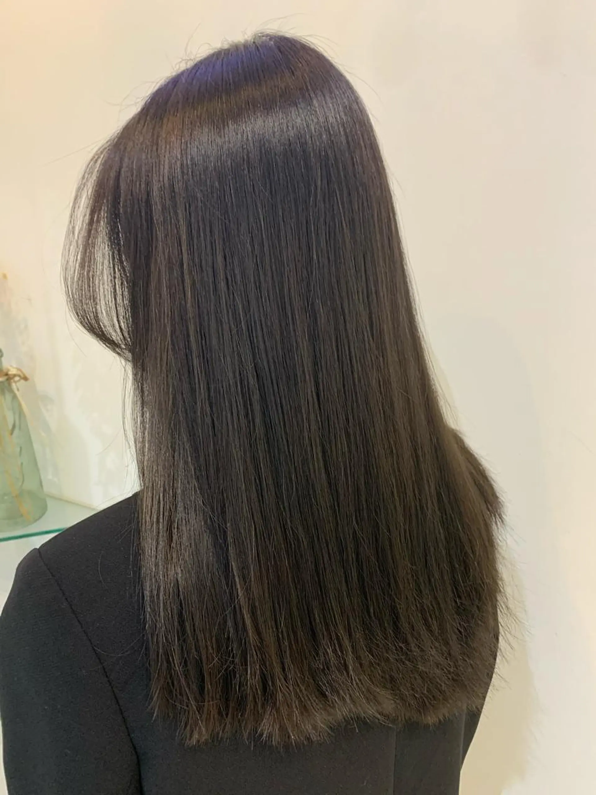 カラー ブリーチしない暖色 カラー🥀杉 優菜のヘアスタイル