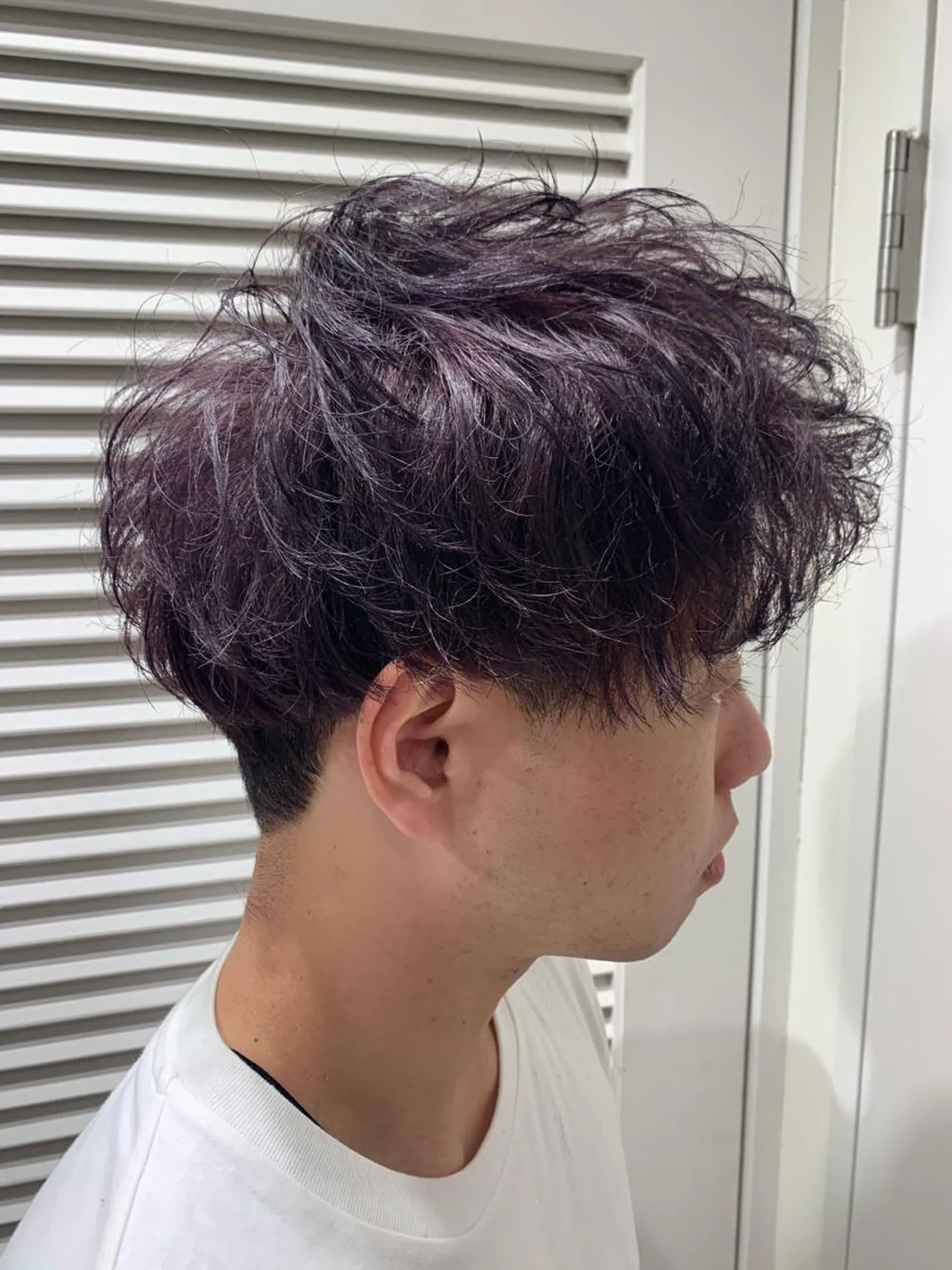 メンズ ヘアカラー トリートメント 渋谷ハイトーン/ デザインカラー阿部のヘアスタイル