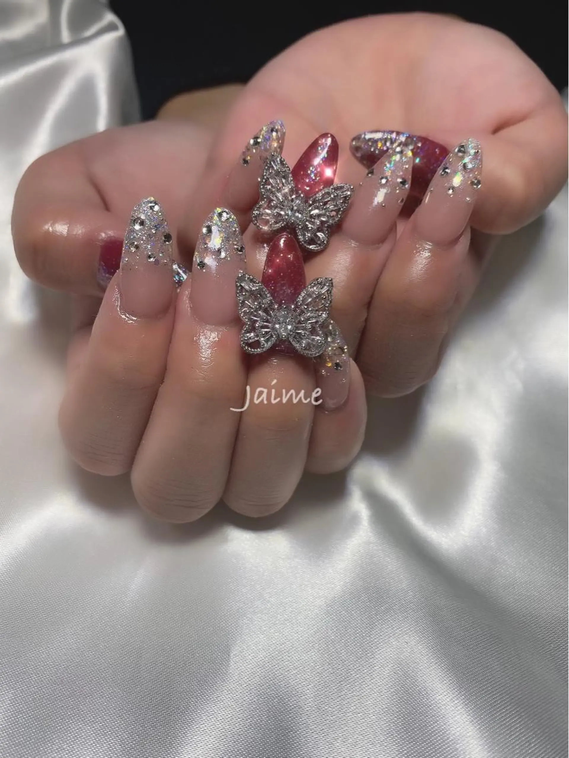 ロング ネイル Jaime Yuiのネイルデザイン