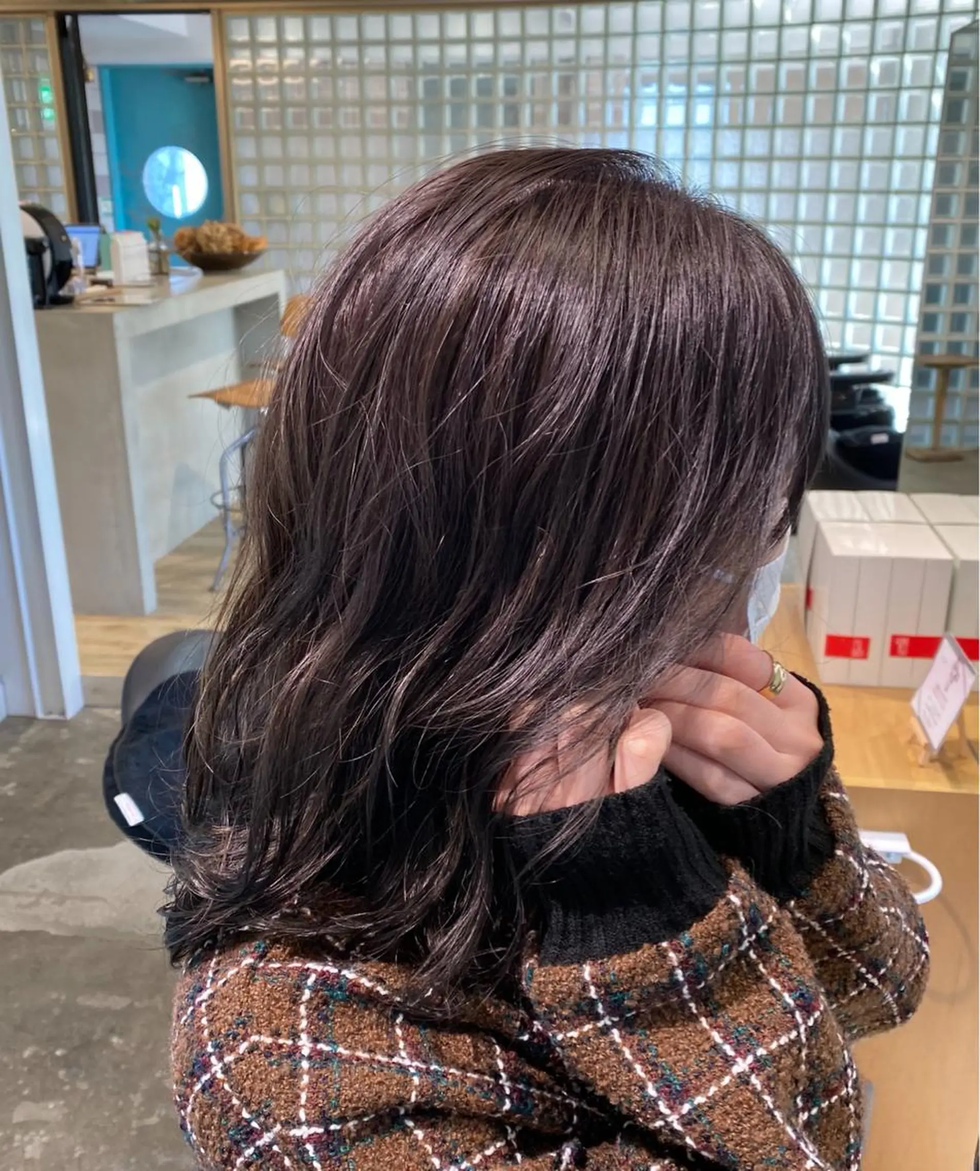 ミディアム MADRAS stylistのヘアスタイル