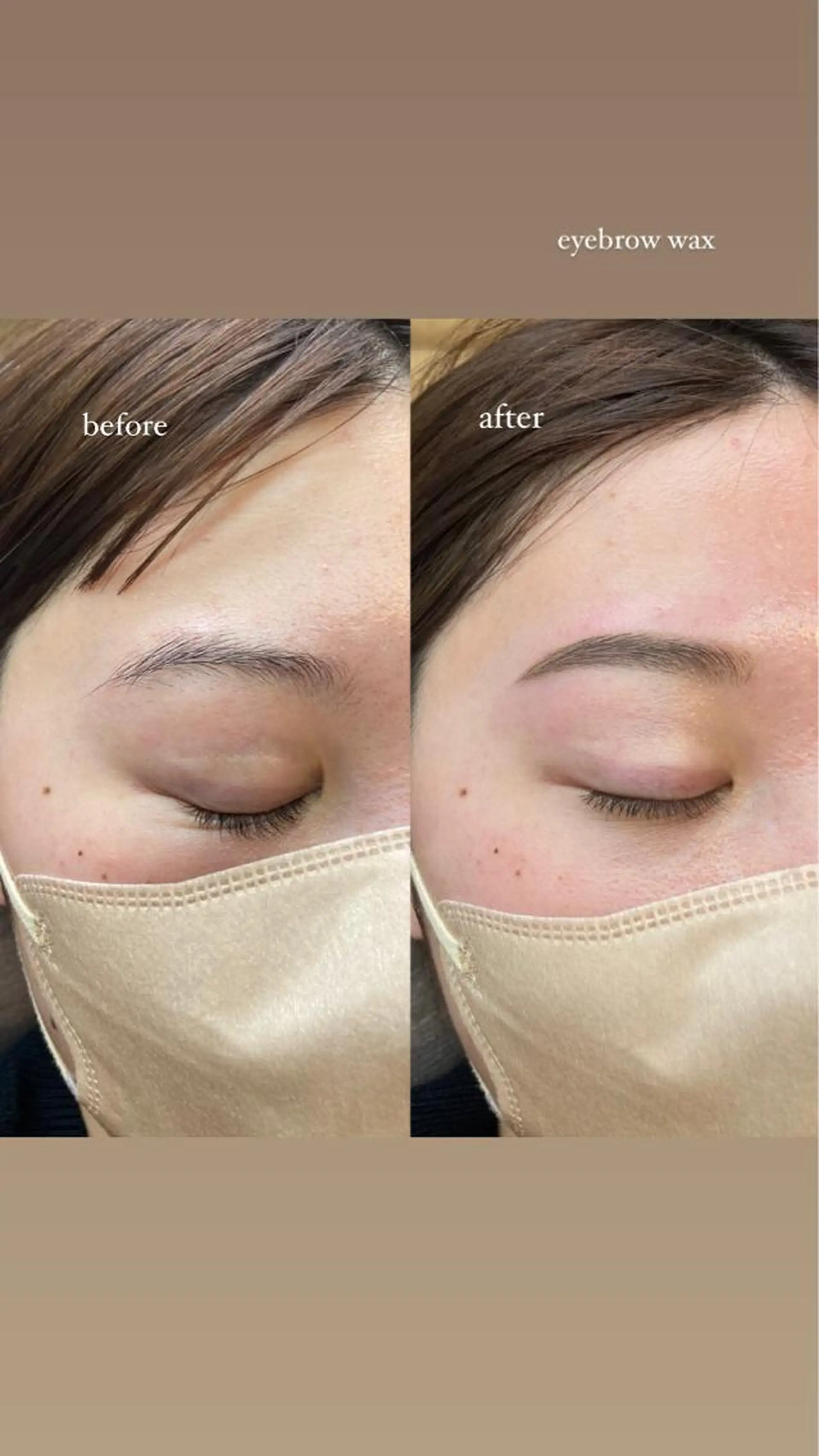 アイブロウ ワックス脱毛 眉カット その他(アイブロウ) soir.所属・soir. nanakoのマツエク・マツパデザイン