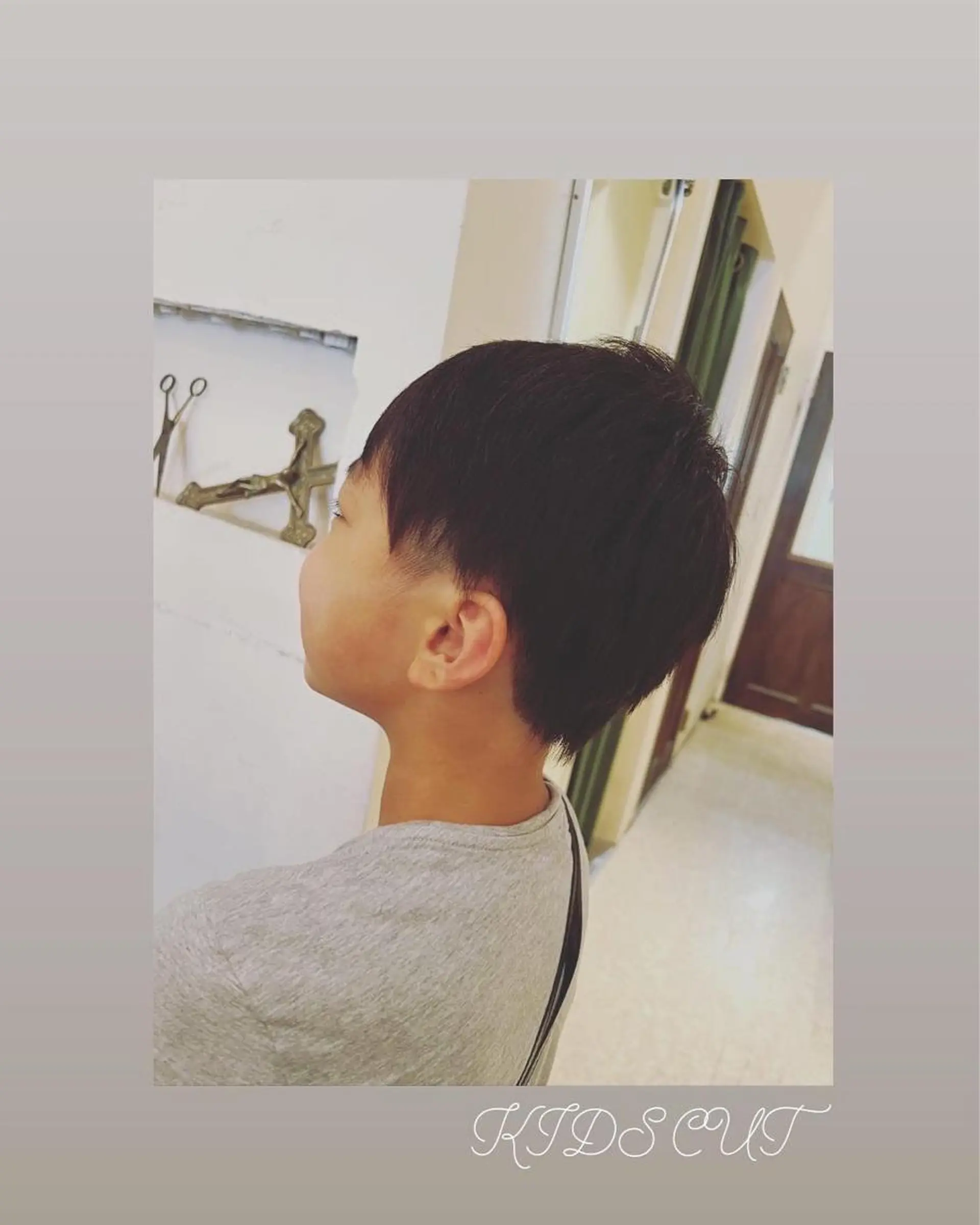 ショート キッズ ハイライト/インナー /ブリーチ/レイヤーのヘアスタイル