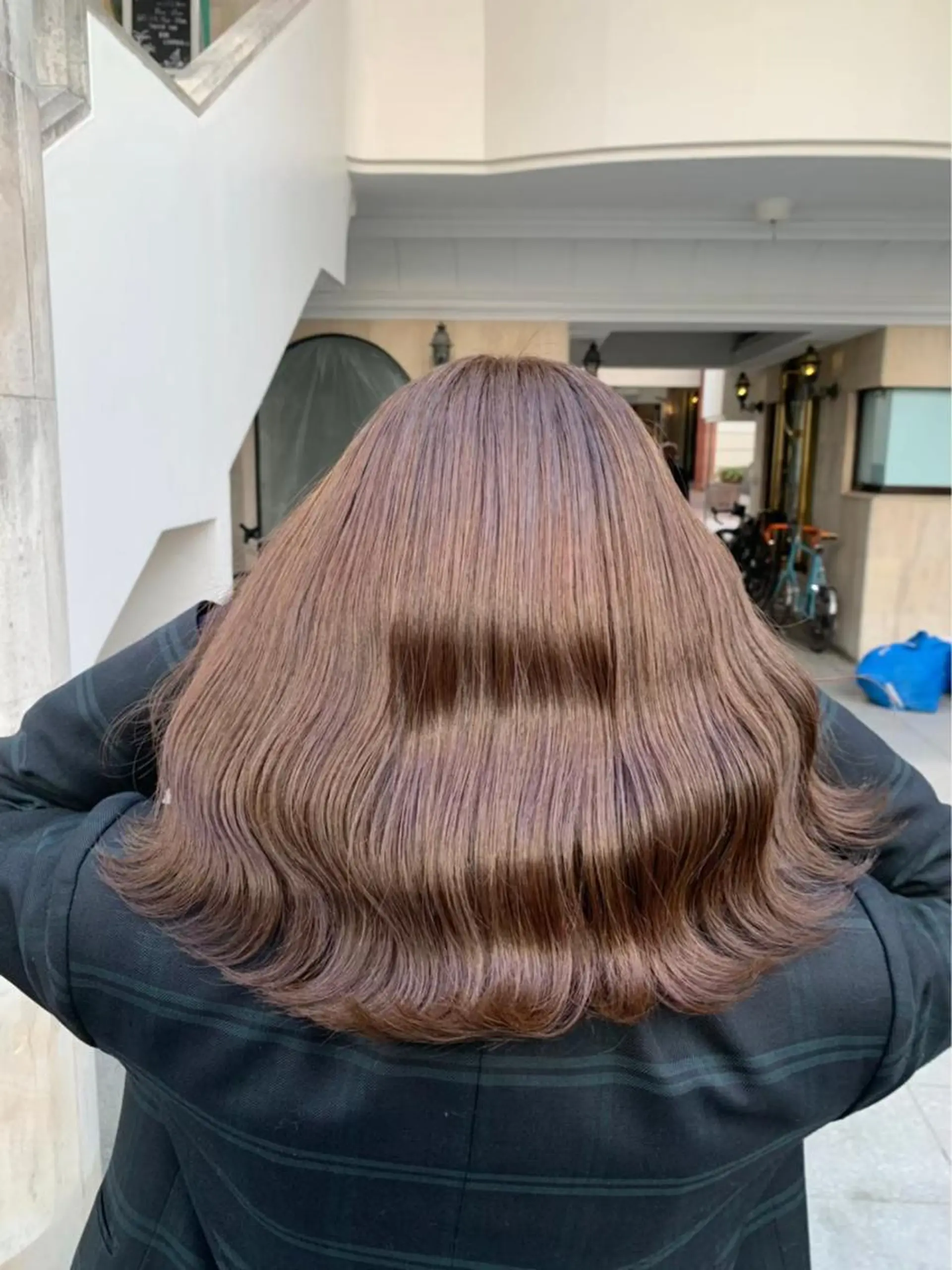 セミロング ヘアカラー トリートメント ヘッドスパ 韓国系レイヤー特化 hiroのヘアスタイル