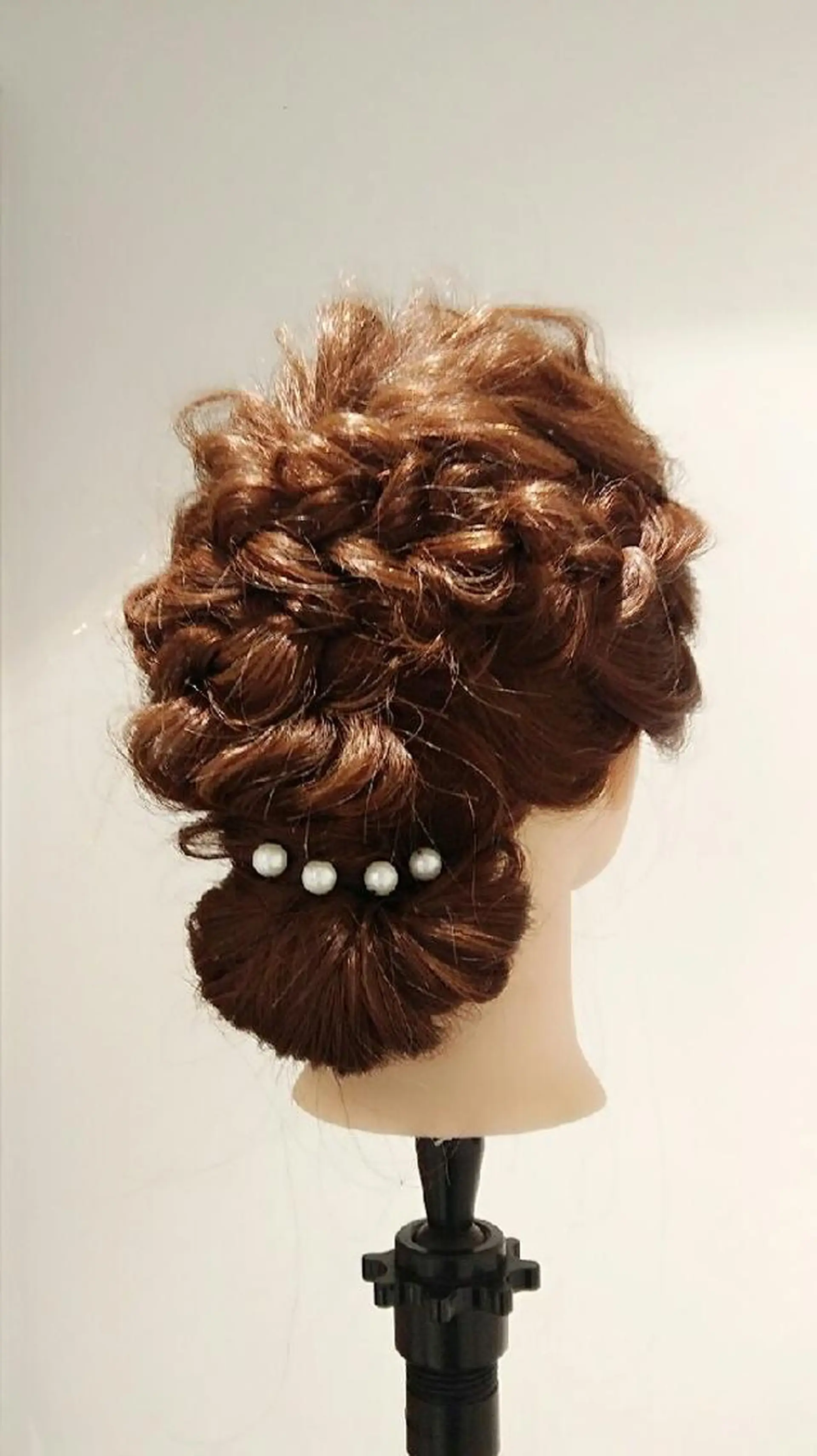 ロング ヘアアレンジ ローシニヨン 似合わせカラーリスト 佐竹　舞🌼のヘアスタイル