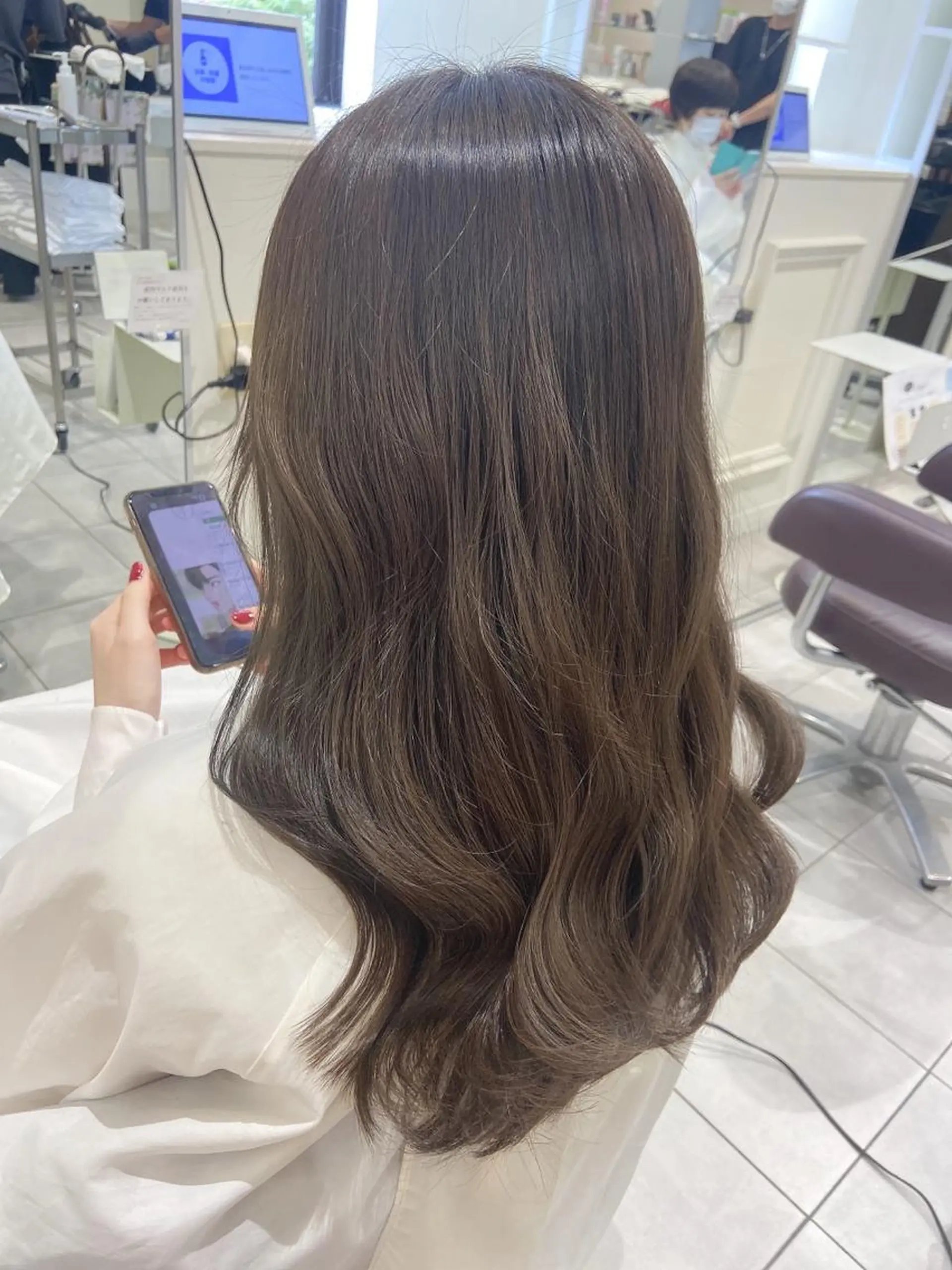 ロング カラー カット ヘアカラー トリートメント 韓国/色気/レイヤー /AVANCE天王寺のヘアスタイル