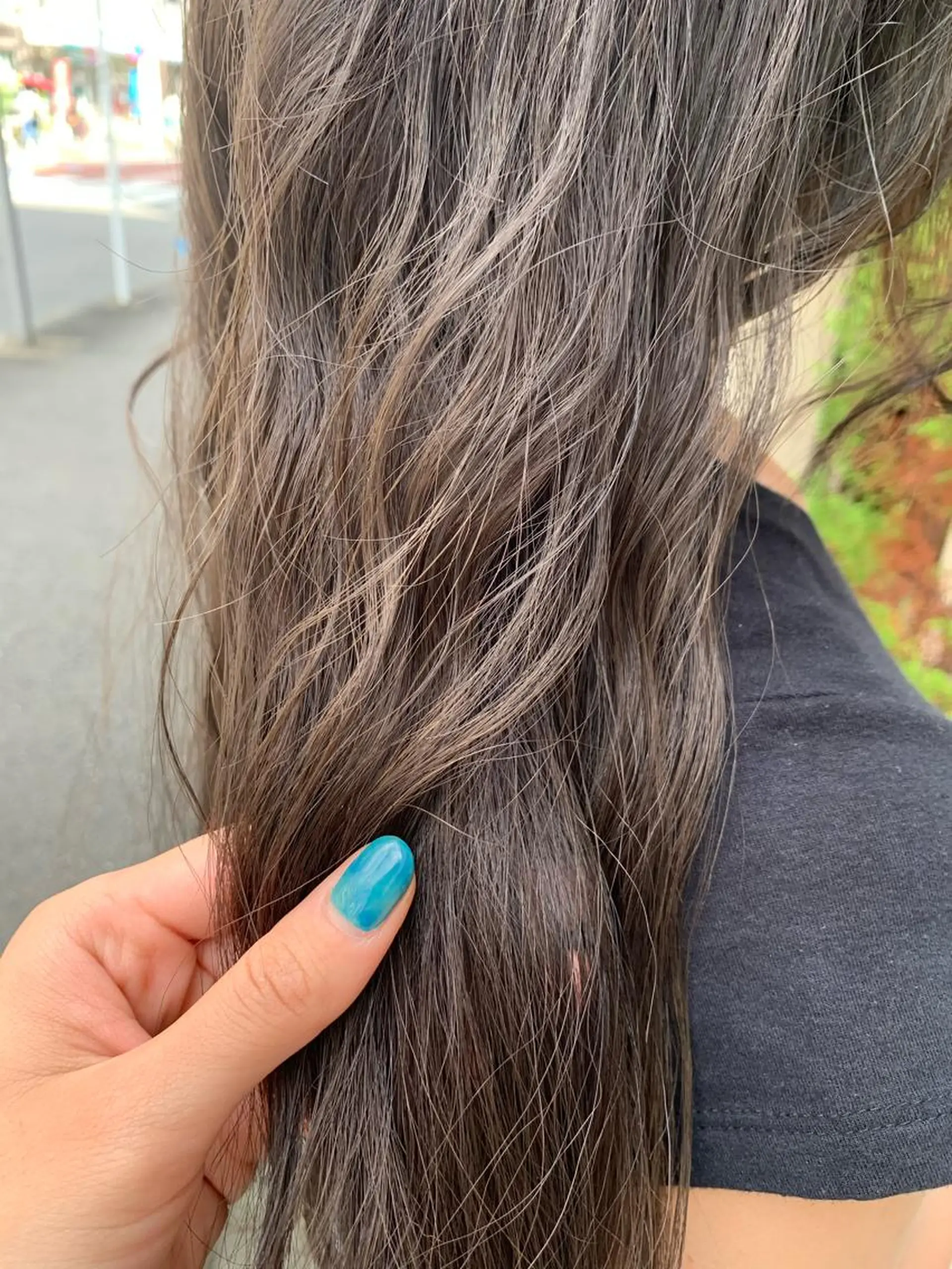 ロング 柳川沙羅 🌿透明感カラーのヘアスタイル