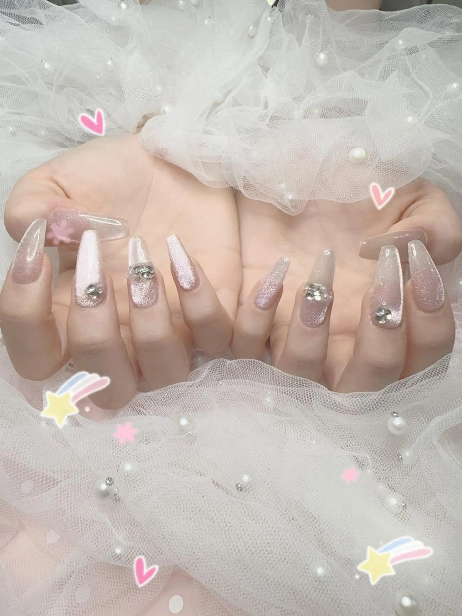 ネイル ハンドネイル 🎀シズカ nail🎀のネイルデザイン