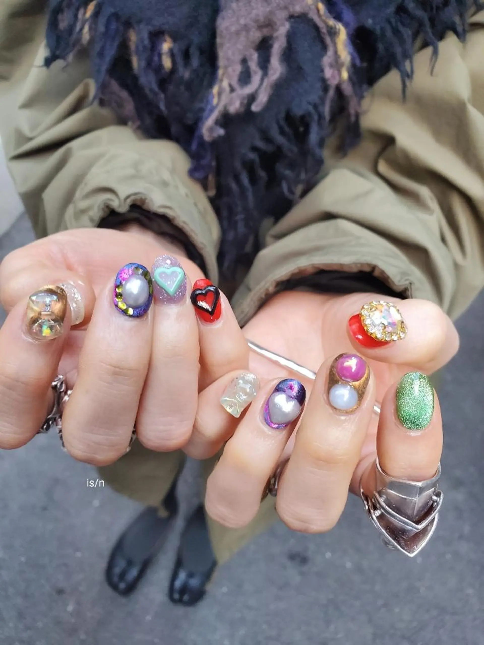 ネイル ハンドネイル 店長 佐藤のネイルデザイン