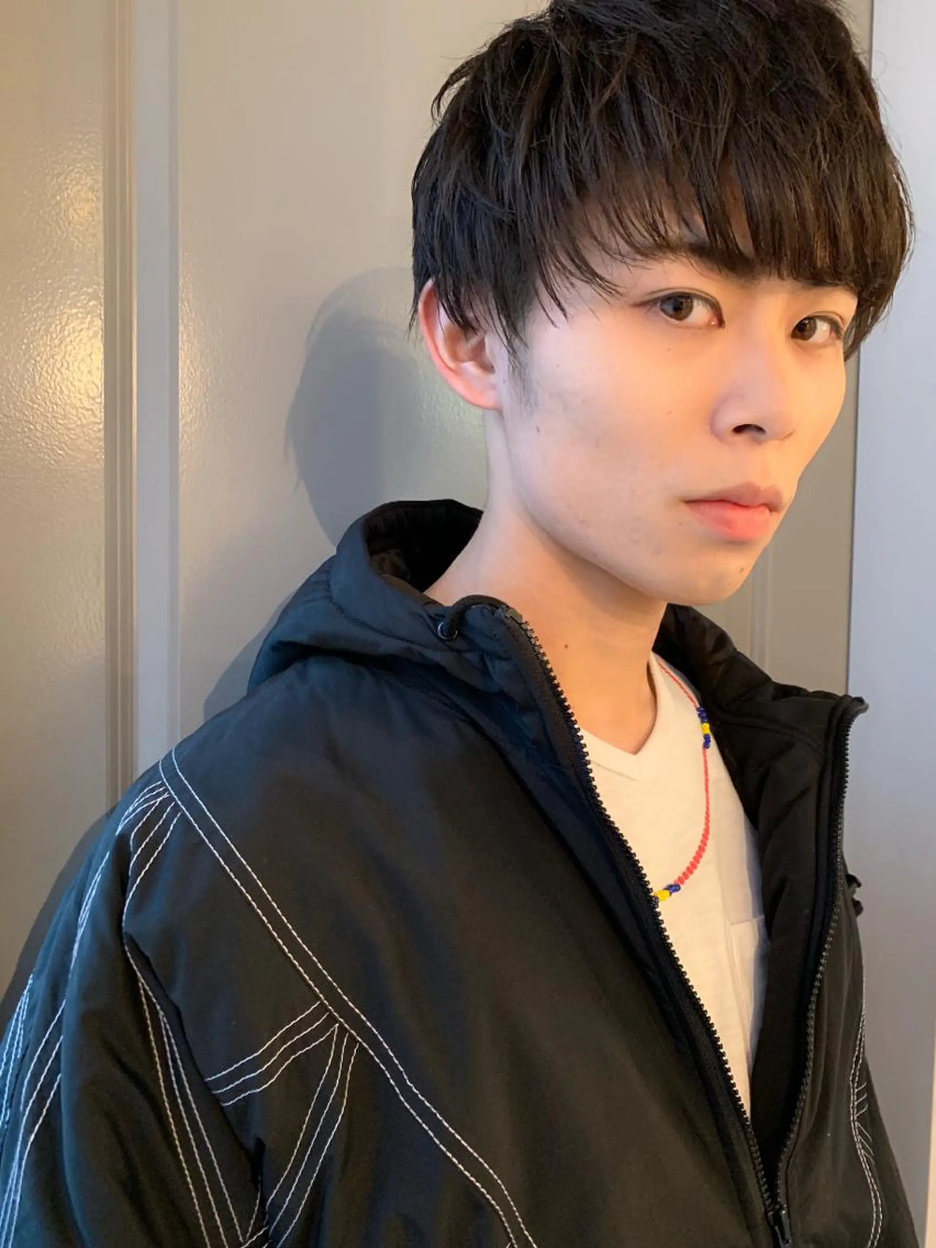 ショート カラー パーマ ヘアアレンジ メンズ キッズ ネイル マツエク・マツパ マッシュ 古賀 侑磨のヘアスタイル