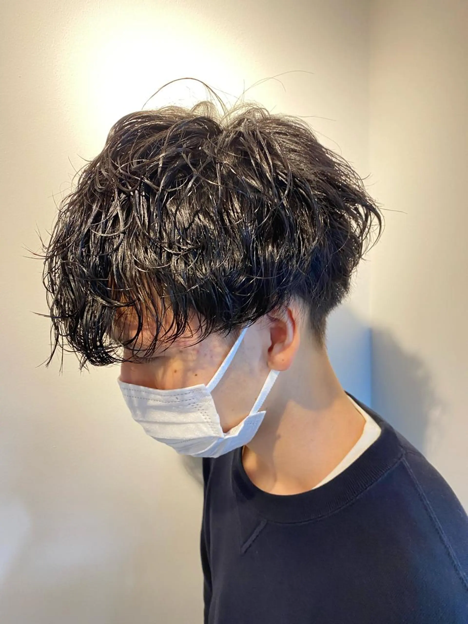 メンズ カット ヘアカラー 髪質改善 髪質改善カラーゆうひのヘアスタイル