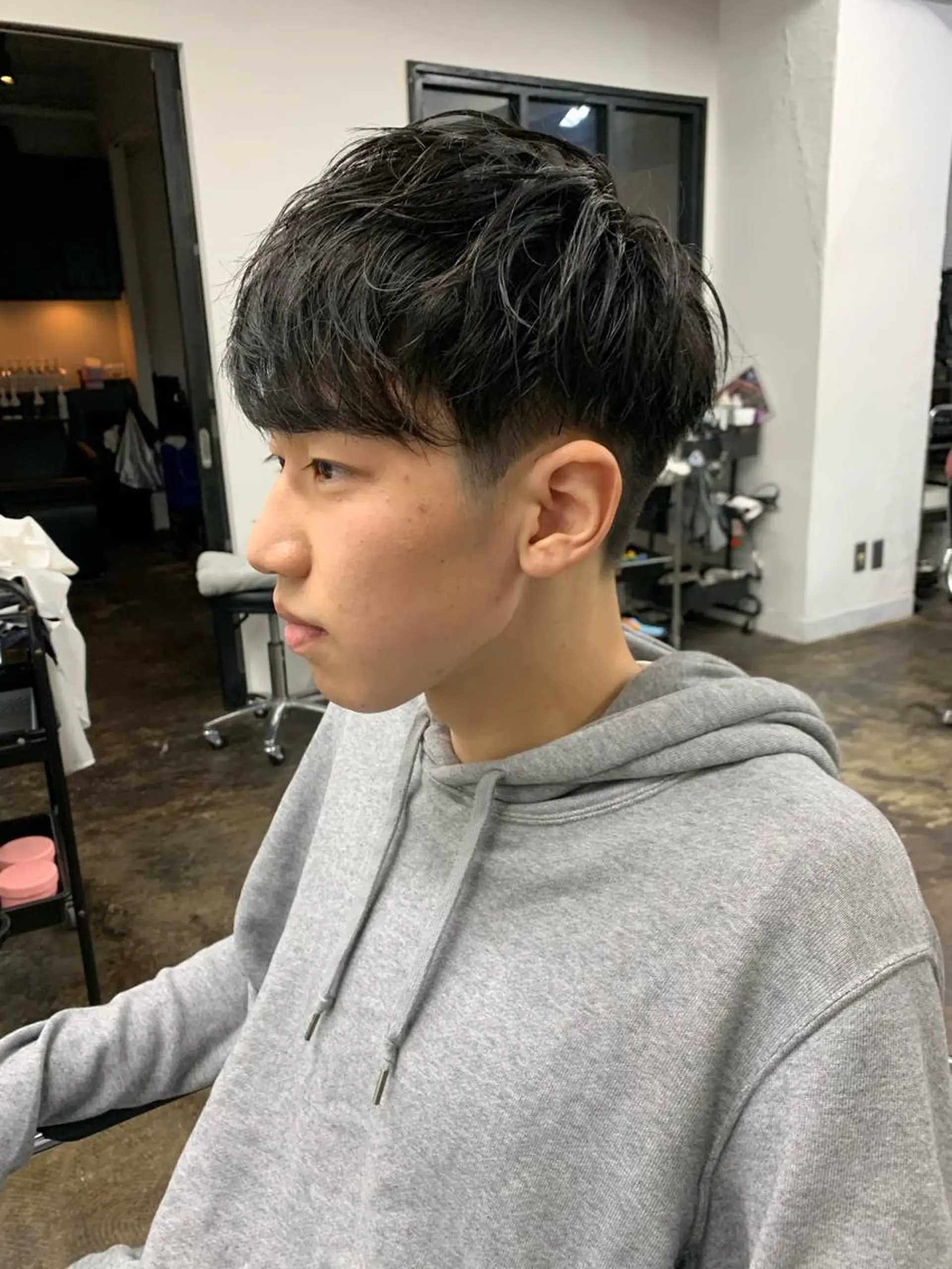 ショート メンズ warme所属・メンズパーマ メンズ特化ryoのヘアスタイル