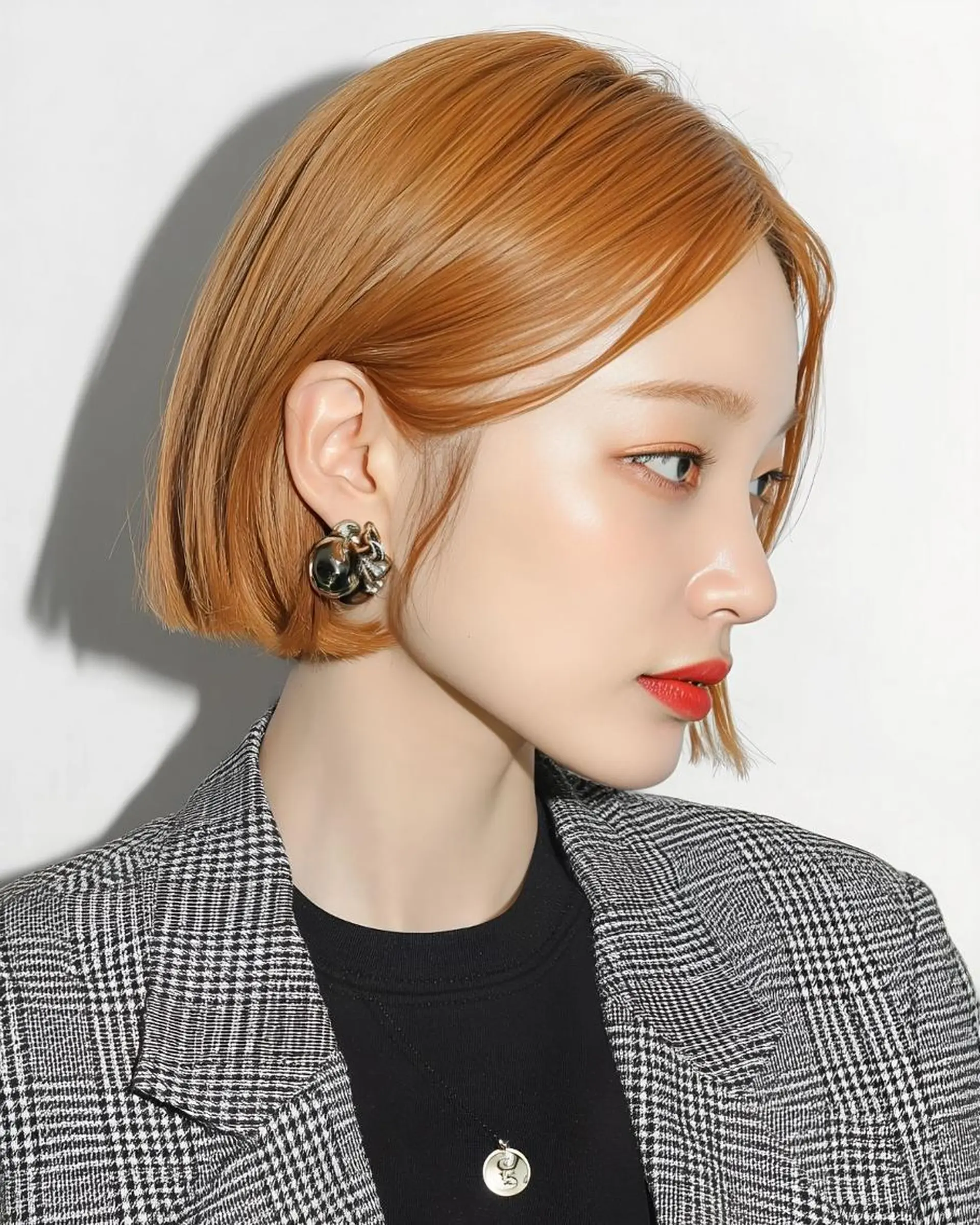 カラー メンズカットモデル 今川茉綾のヘアスタイル