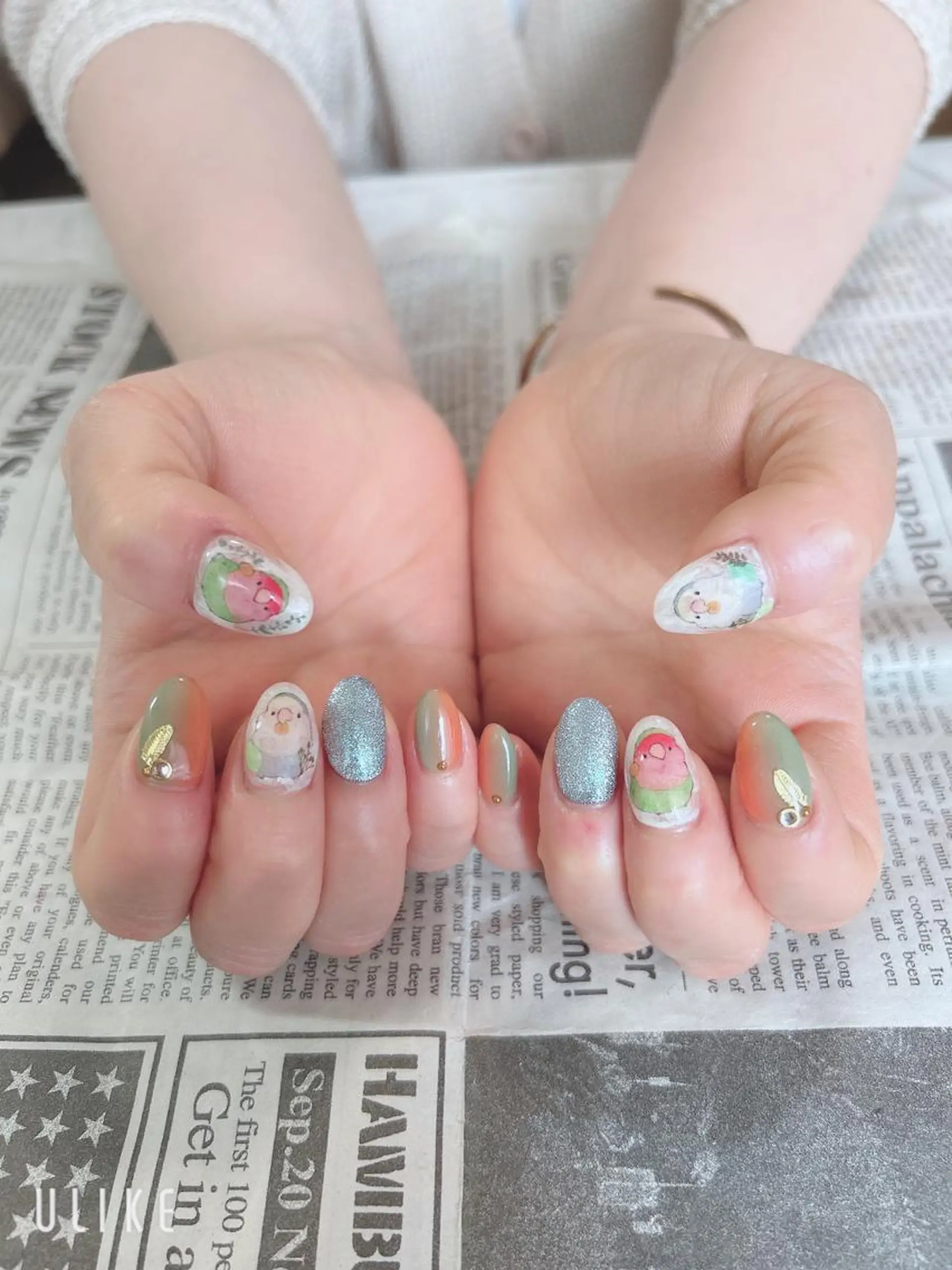 ネイル ハンドネイル ハンドケア 森山 舞のネイルデザイン