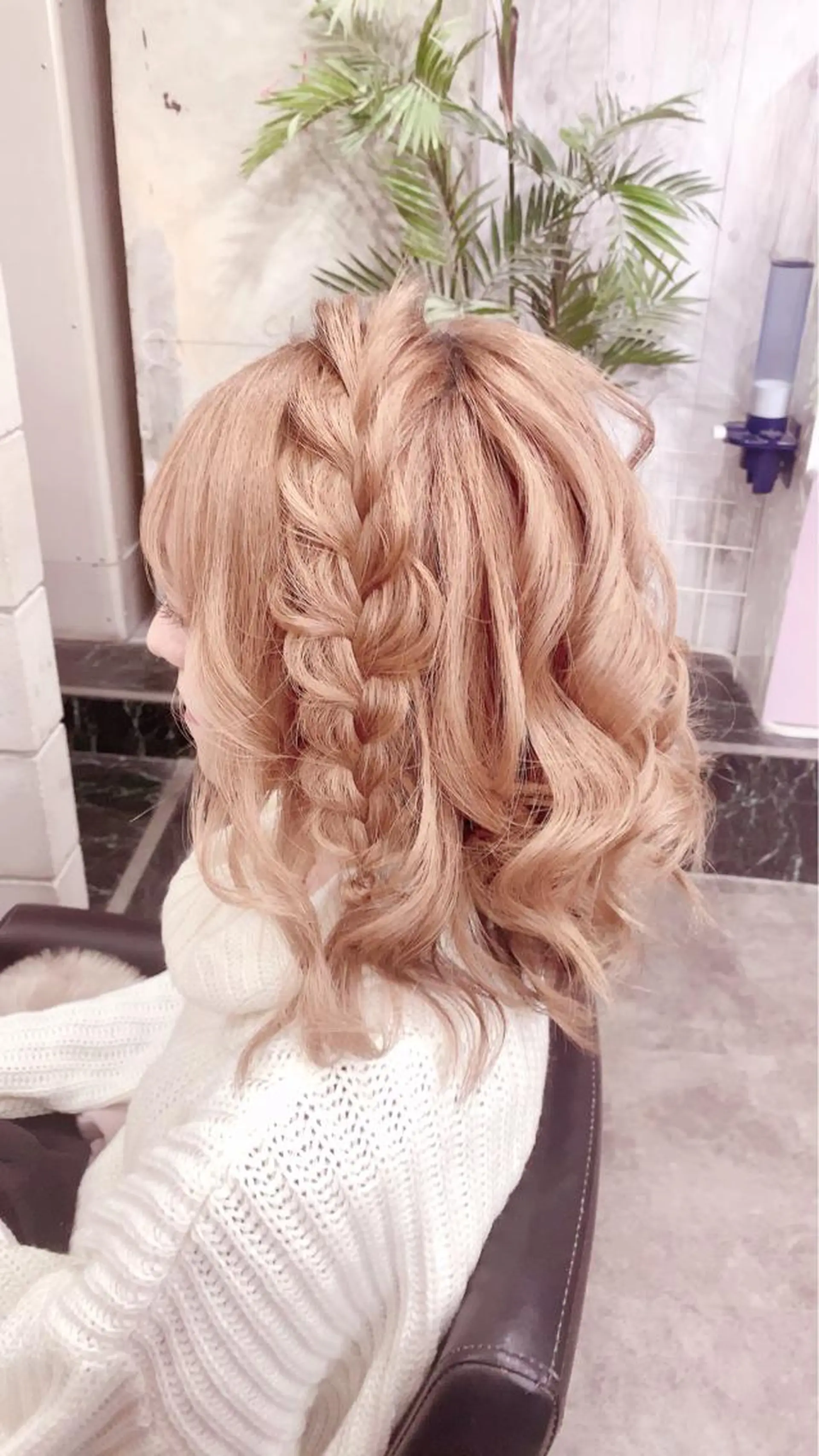 セミロング ヘアアレンジ 加藤 圭悟のヘアスタイル