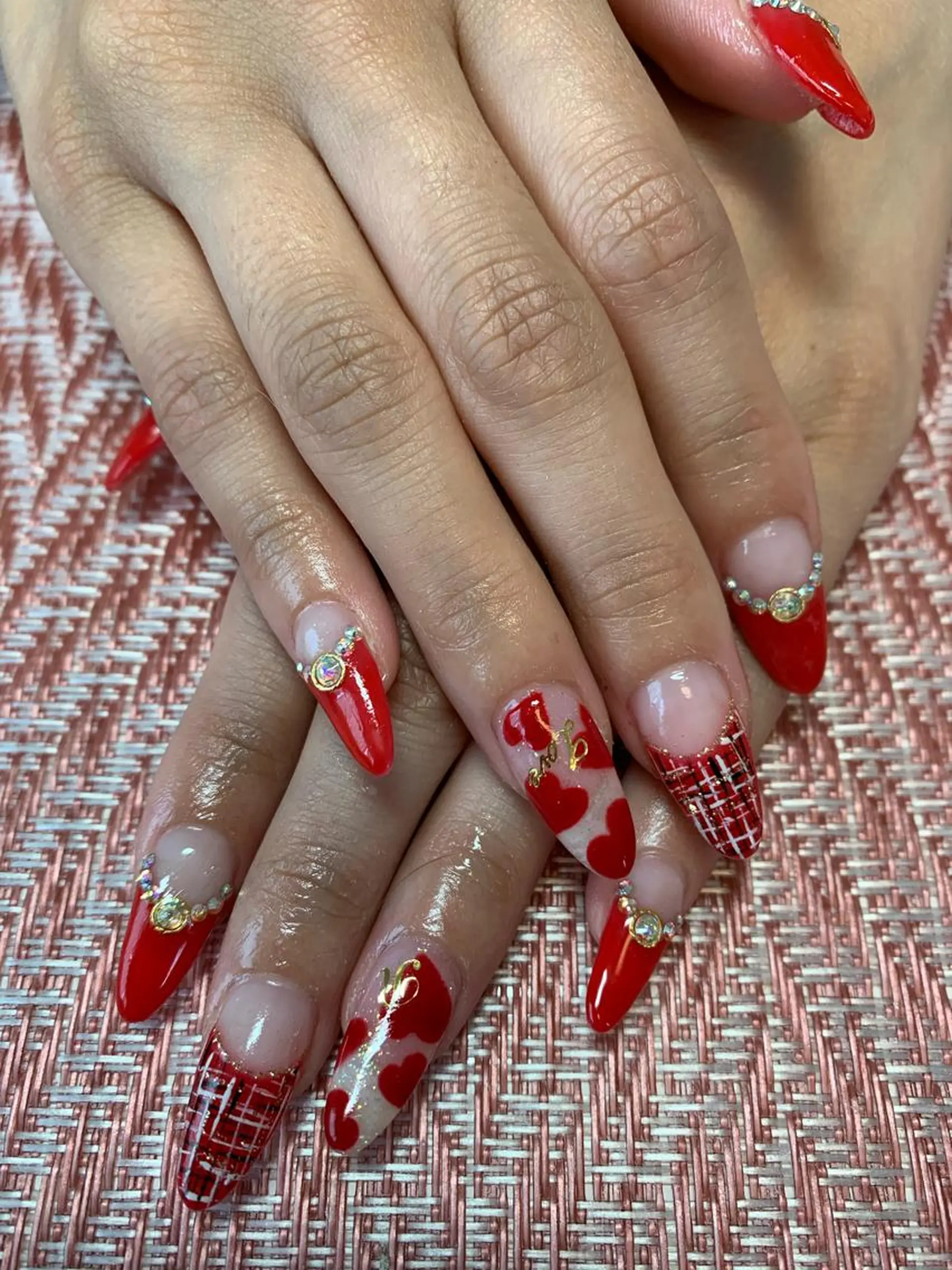 ネイル rukianail 新里のネイルデザイン