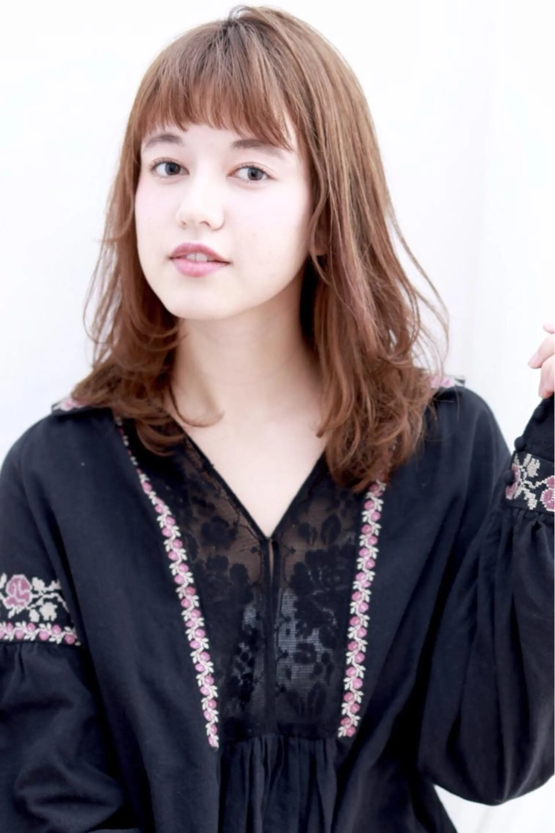 セミロング カット トリートメント やまだ まいのヘアスタイル