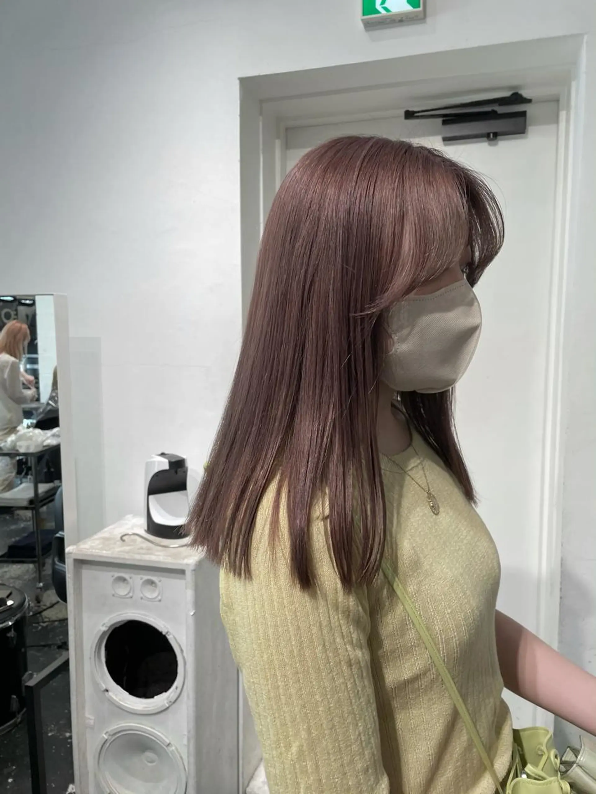 ロング カラー ヘアアレンジ ブリーチ グレージュ ラベンダーカラー ラベンダーグレージュ ラベンダーグレー カット ヘアカラー トリートメント 艶ハイトーン/ヘア アレンジAYAKAのヘアスタイル