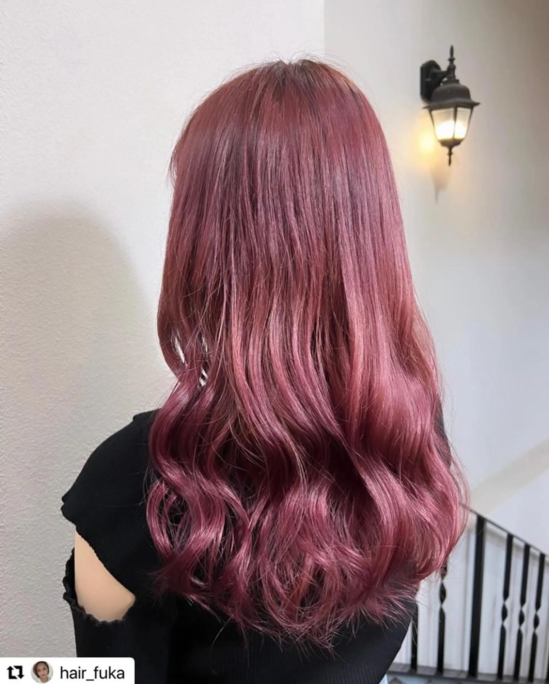 ミディアム カラー メンズ ピンクカラー 🩷Eny terrace🩷のヘアスタイル