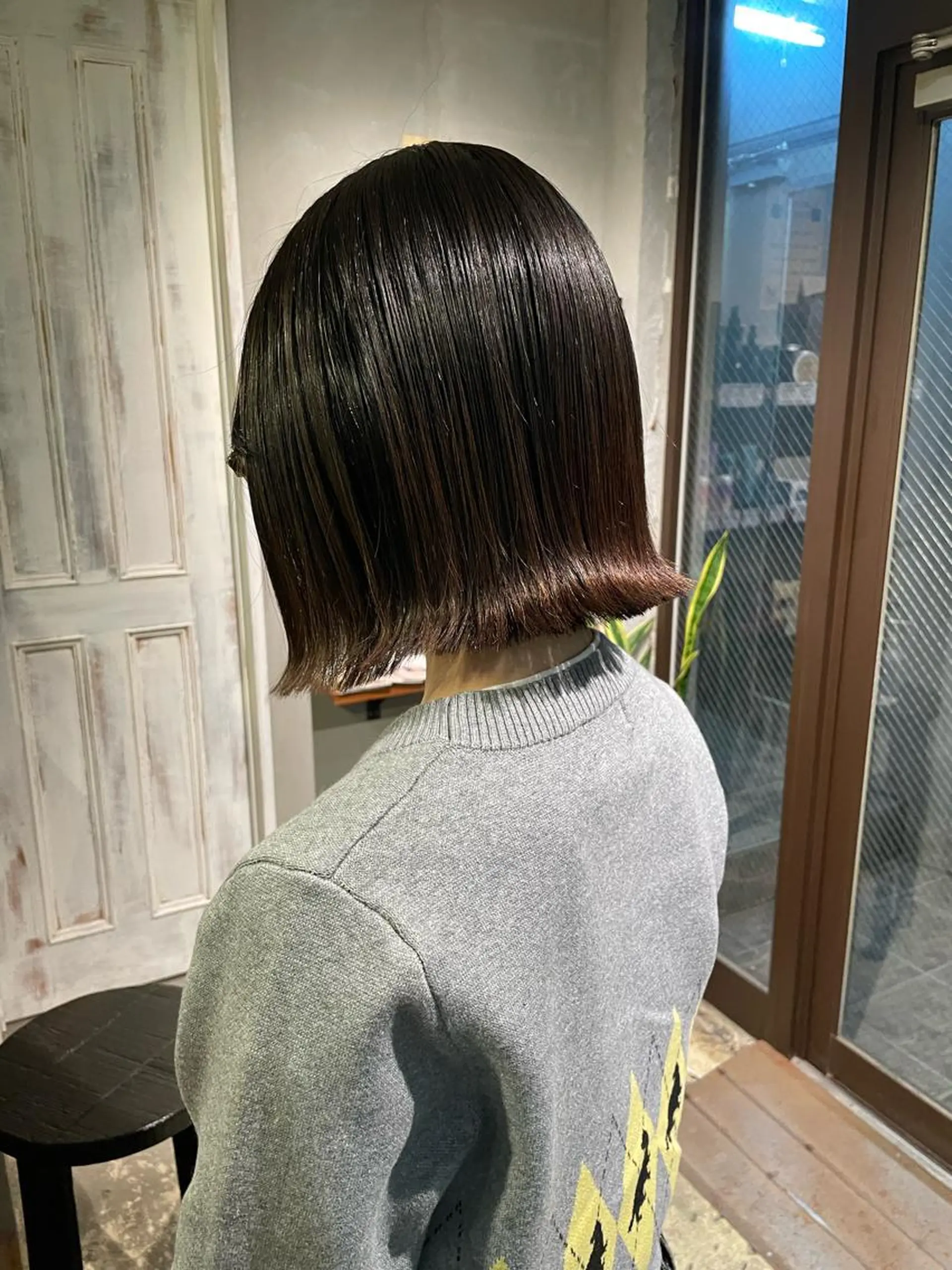 ミディアム 中村 彩乃のヘアスタイル