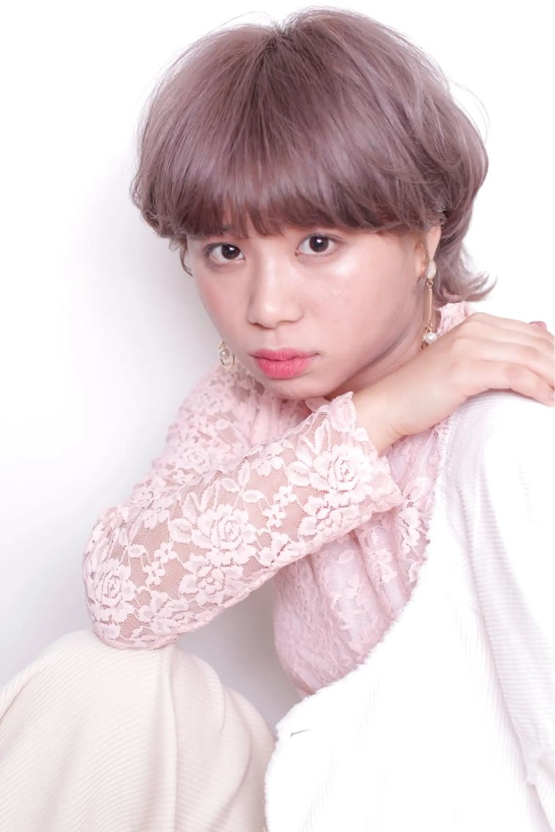 ショート カラー ウルフカット ショート✂︎宮川 公透のヘアスタイル