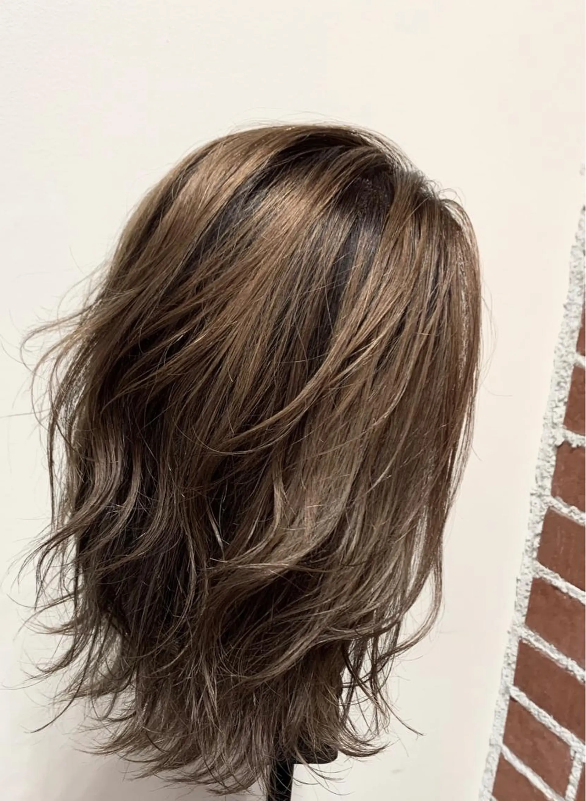 ミディアム カラー 岡崎勇人/レイヤー/ 韓国/ケラチンTRのヘアスタイル