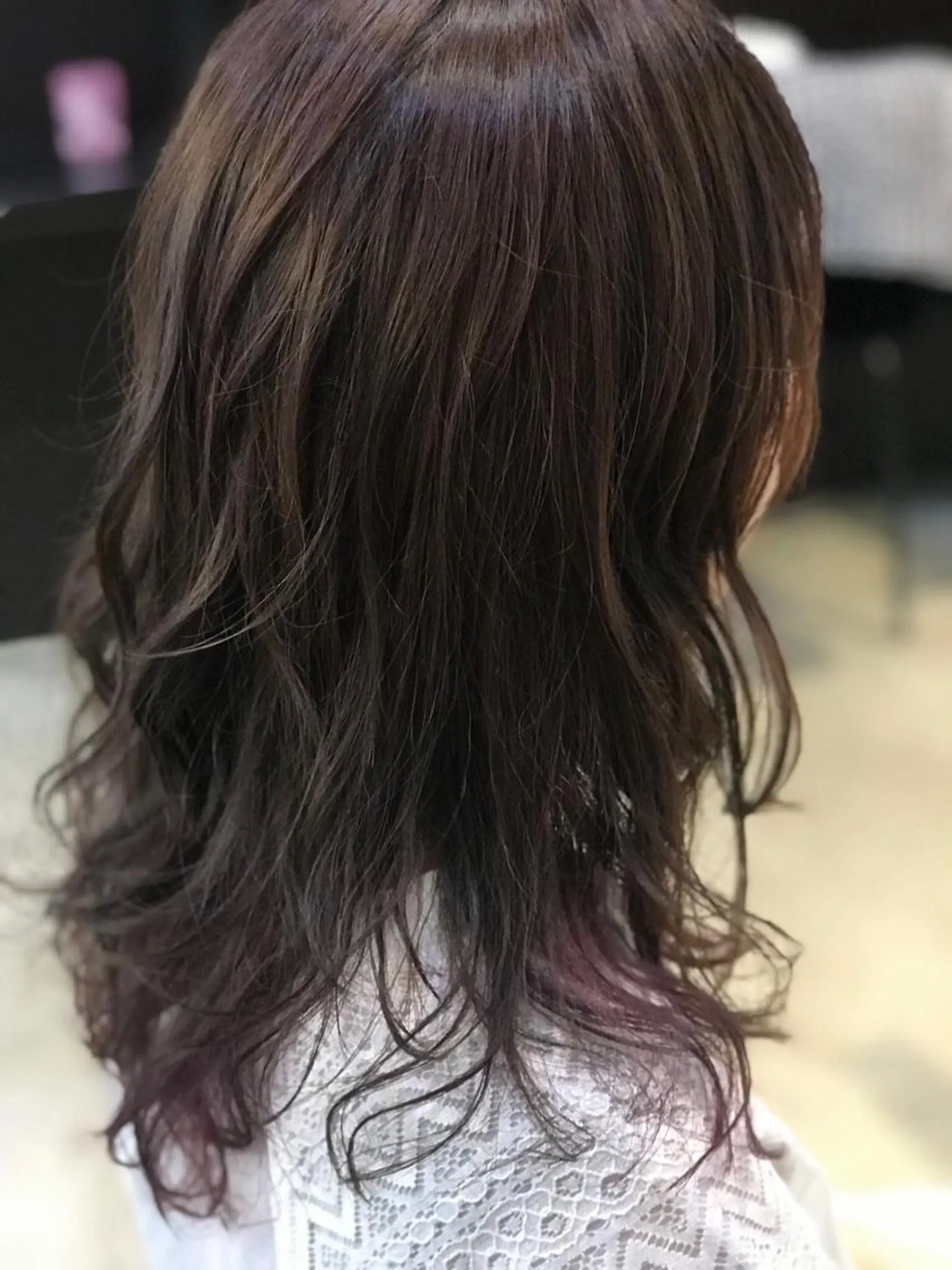 セミロング カラー パーマ ✨縮毛矯正/髪質改善 錦糸町/松坂拓馬のヘアスタイル