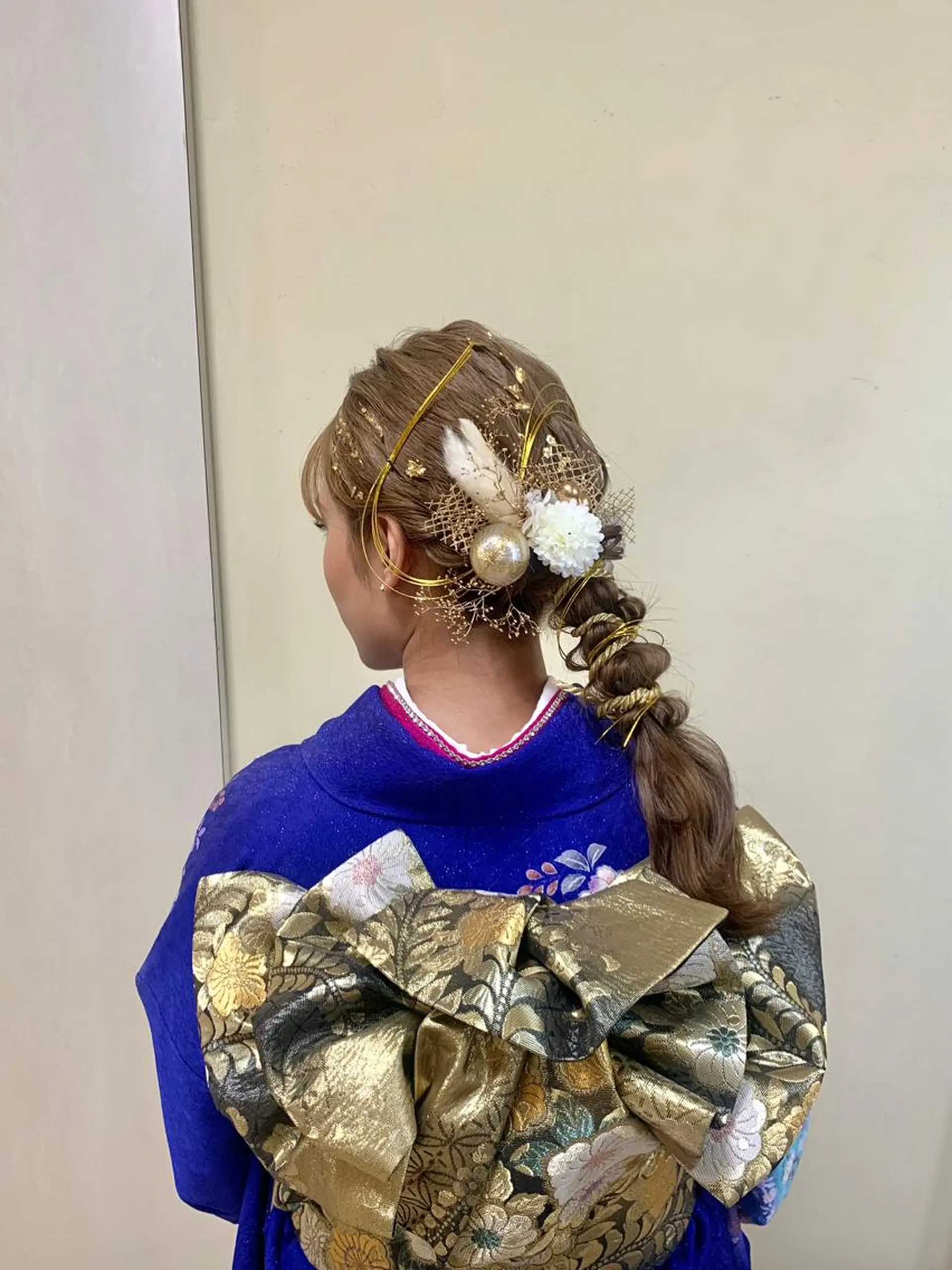 ロング ヘアアレンジ タニモト ユイのヘアスタイル