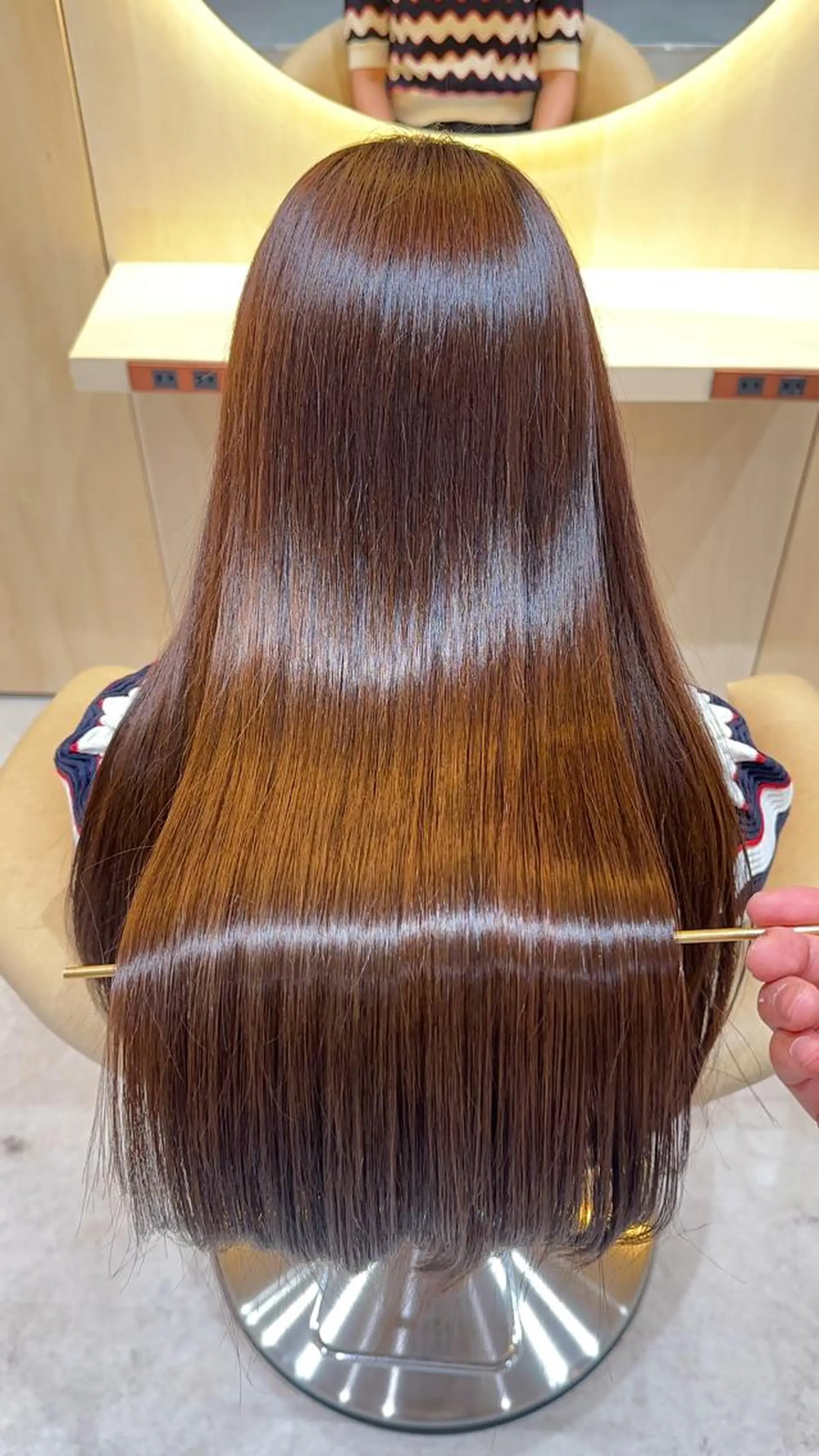 ロング カット 縮毛矯正 大人メンズパーマ メンズ特化　萱原大幹のヘアスタイル