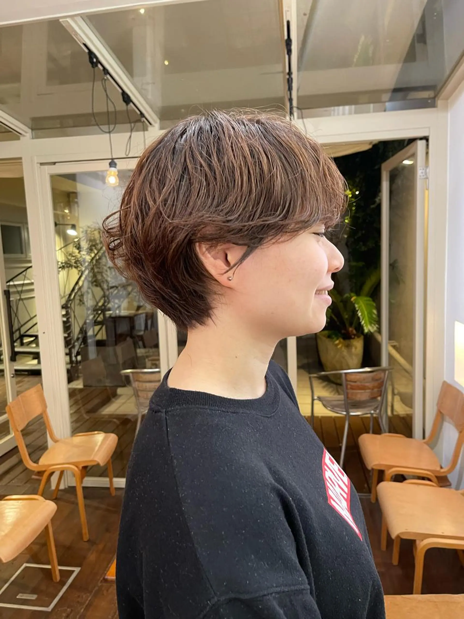 ショート カラー パーマ ショート/ボブ 矢野湧也のヘアスタイル