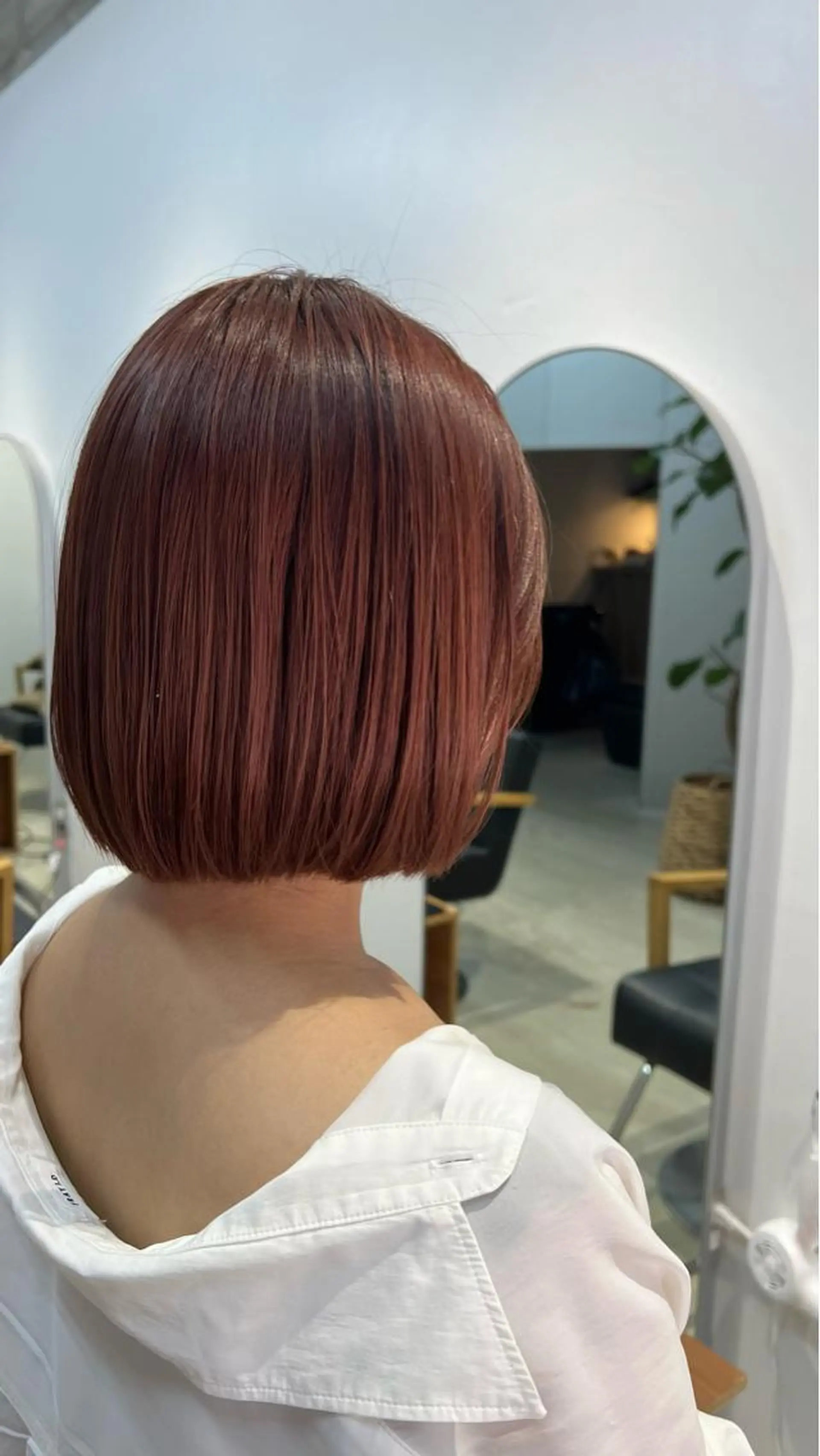 ショート カラー 谷町/Le'a /竹原しおなのヘアスタイル