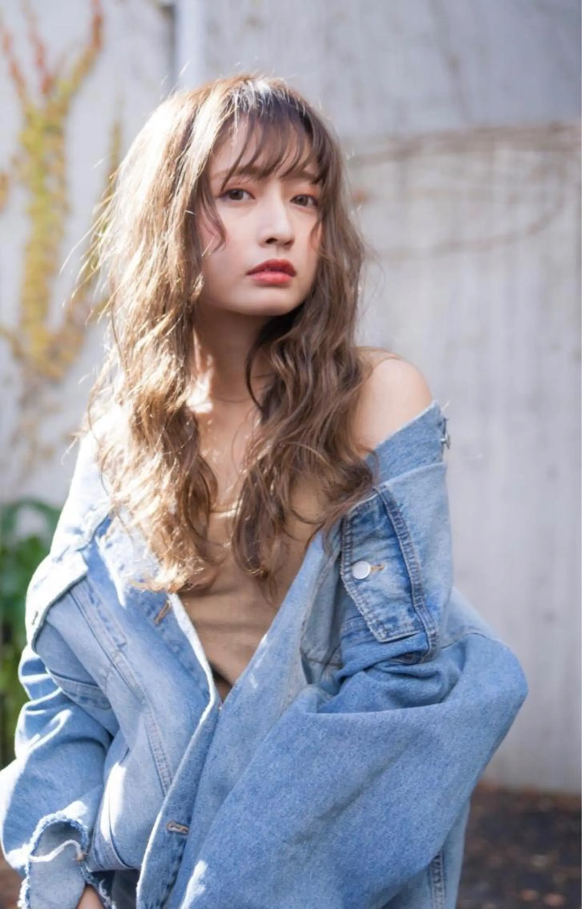 セミロング ダブルカラー🤍 髪質改善／原島のヘアスタイル