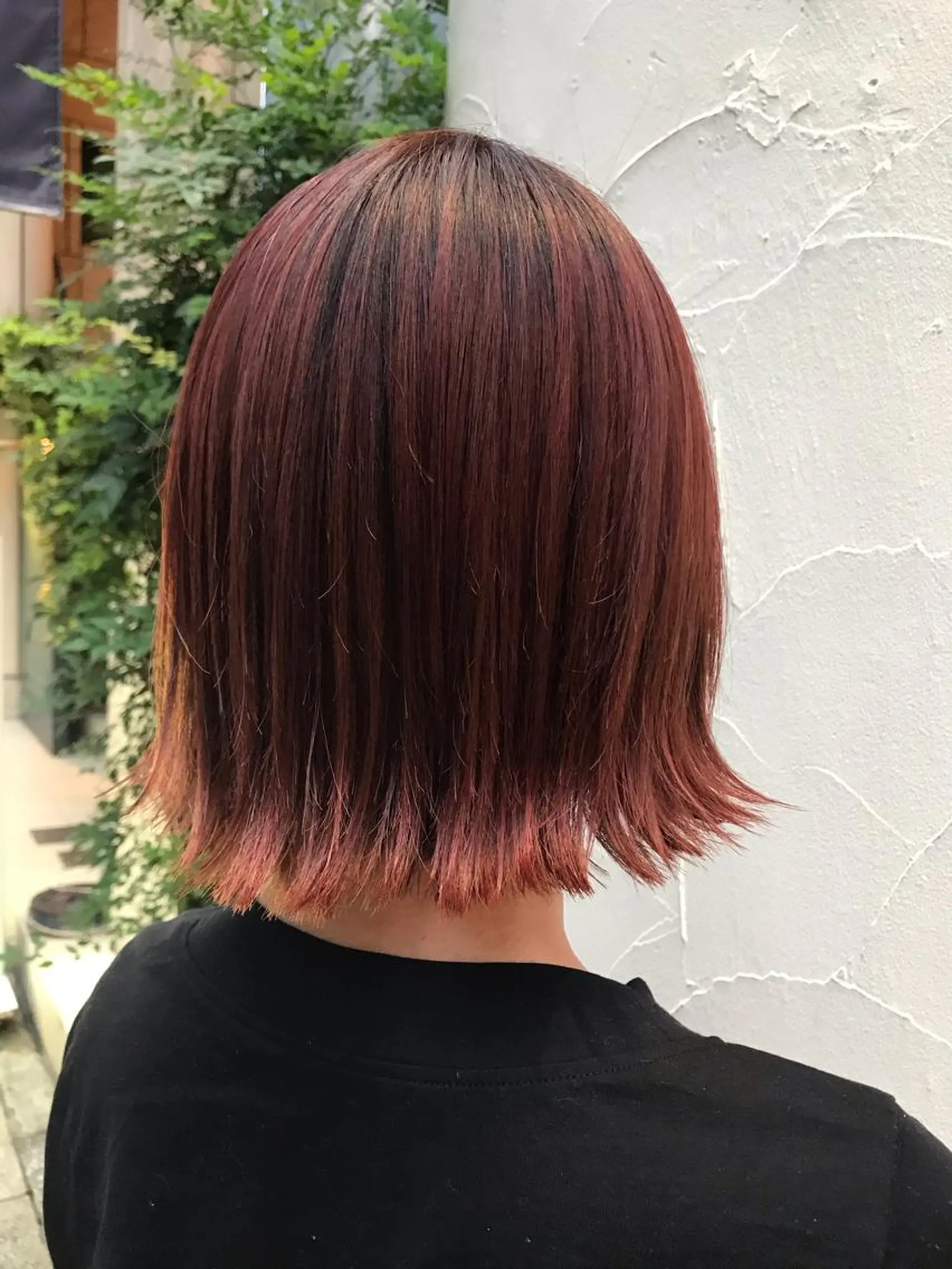 ショート カラー 三代 ゆりあのヘアスタイル