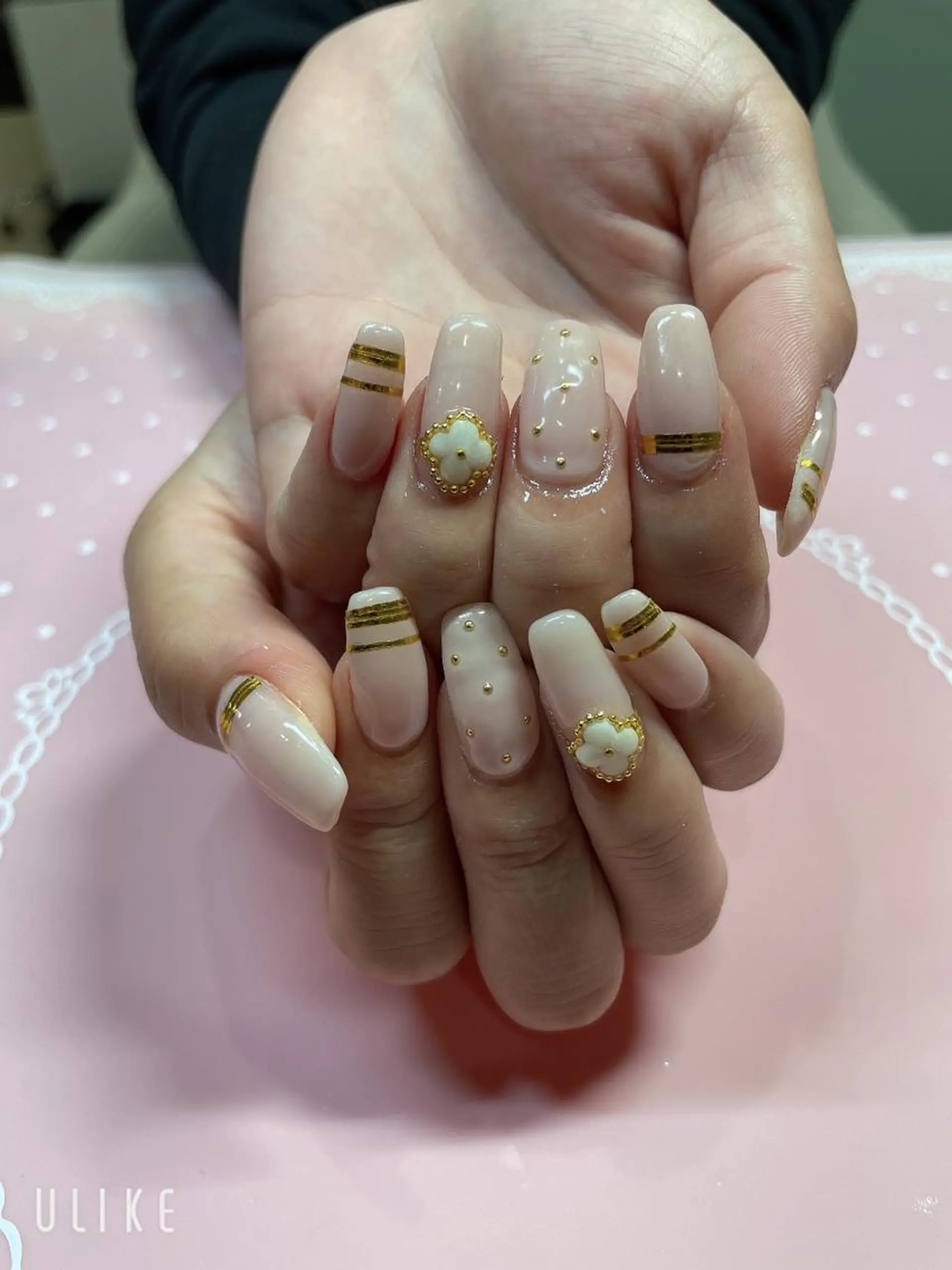 ミディアム ネイル 《LB》ラブリエ Nail&eyeのマツエク・マツパデザイン