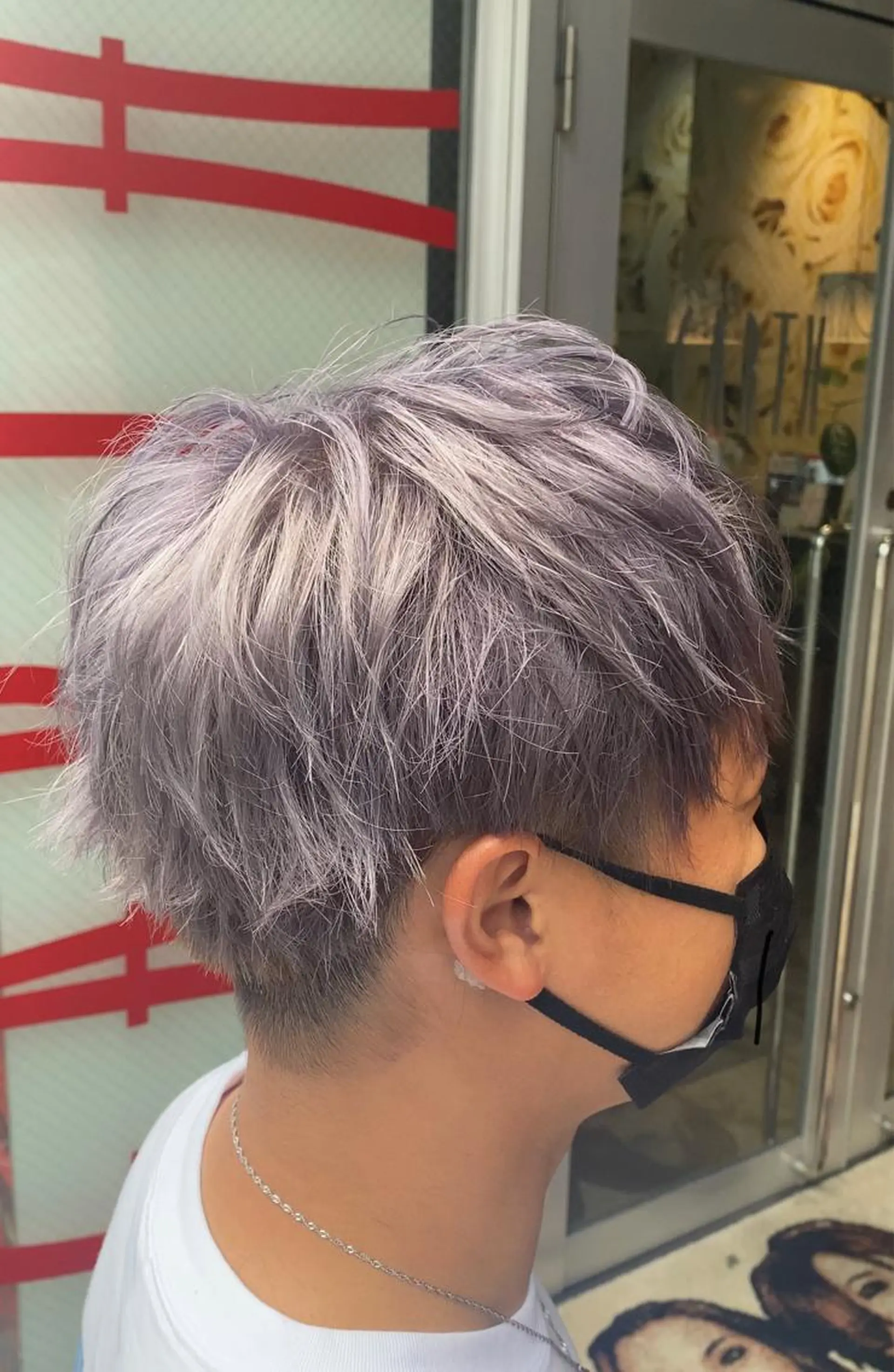 ショート カット ヘアカラー トリートメント 河上 雅俊のヘアスタイル