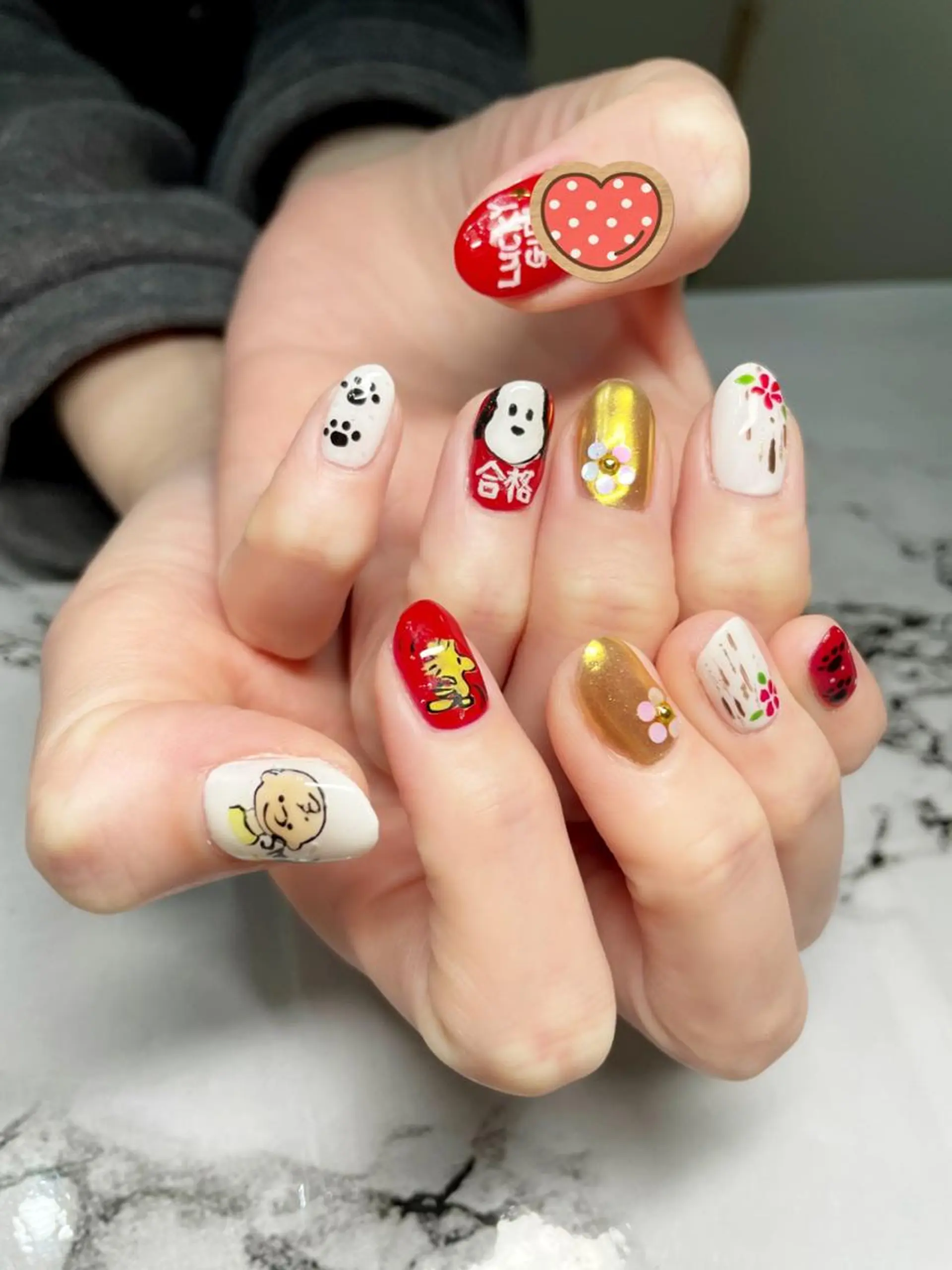 ネイル アートネイル ハンドネイル フットネイル oki nailのネイルデザイン