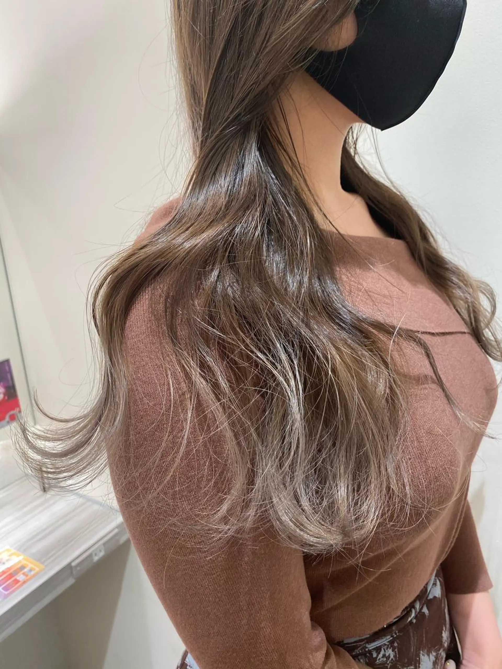 ロング カラー パーマ ヘアアレンジ メンズ マツエク・マツパ 💎耳ツボジュエリー ×銀座美容室💎のヘアスタイル