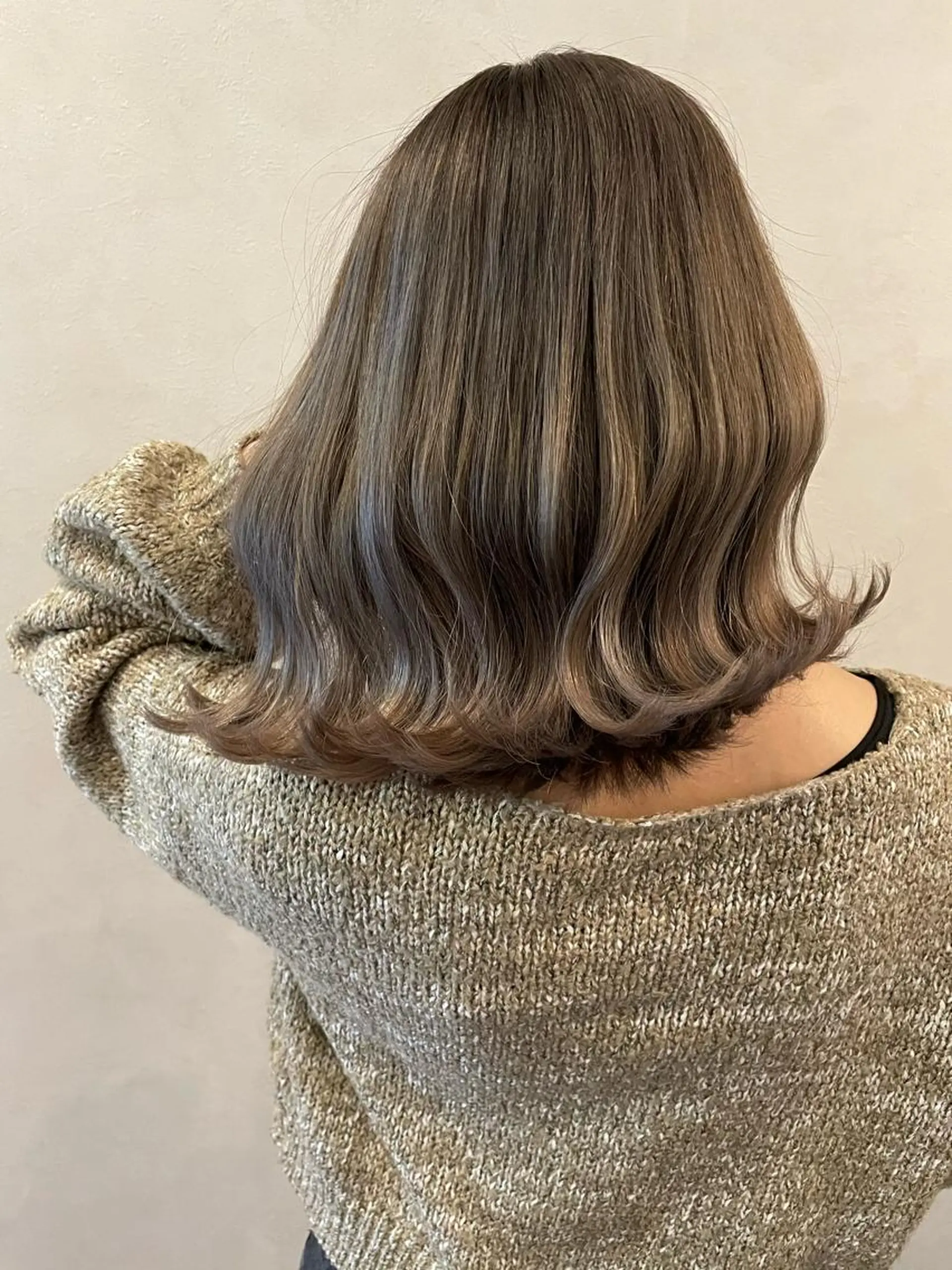 ミディアム カラー 中川歩　髪質改善 ツヤカラー【横浜】のヘアスタイル