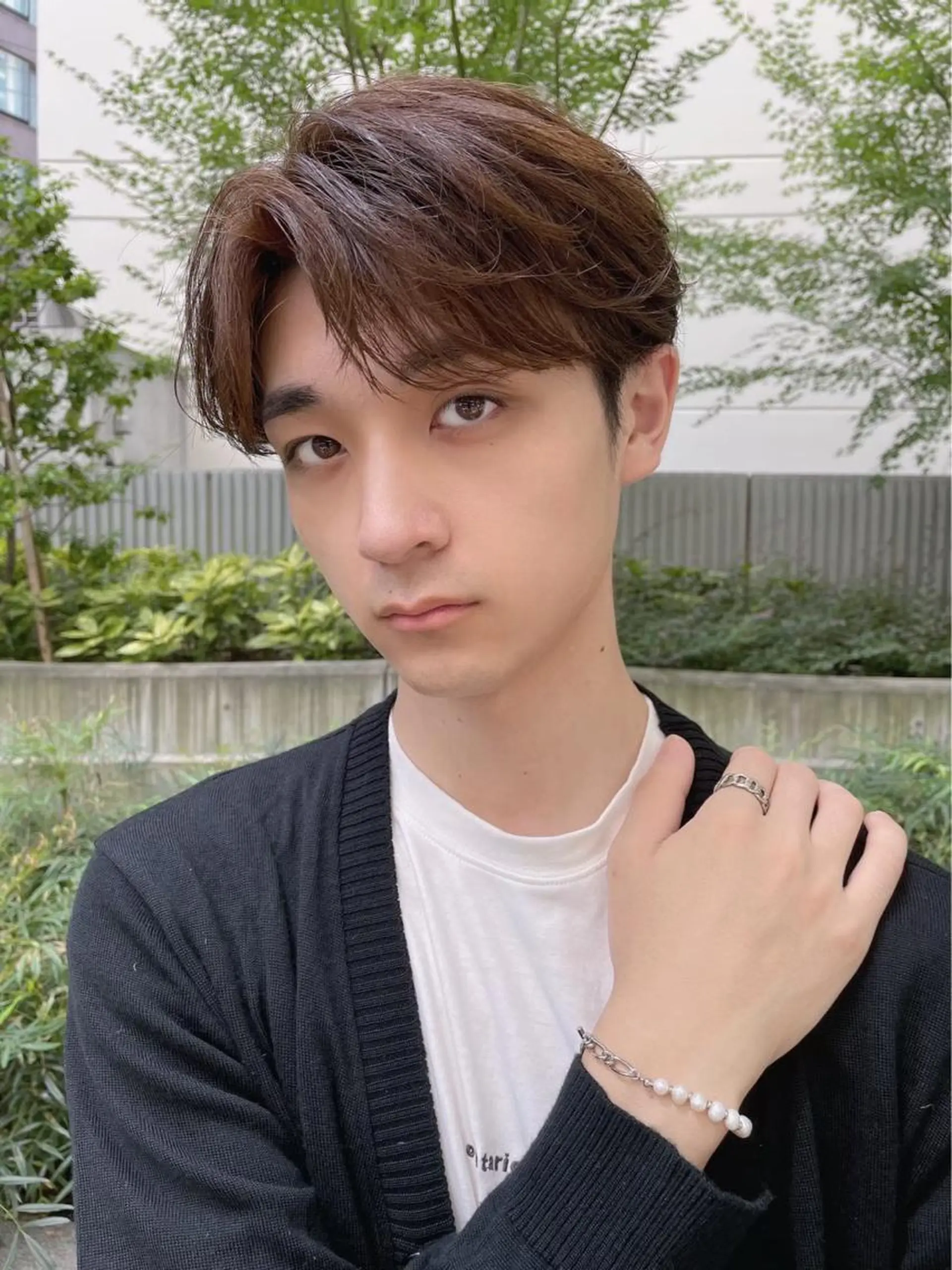 ショート カラー メンズ 亀井隆汰/メンズ専門 パーマ特化美容師のヘアスタイル